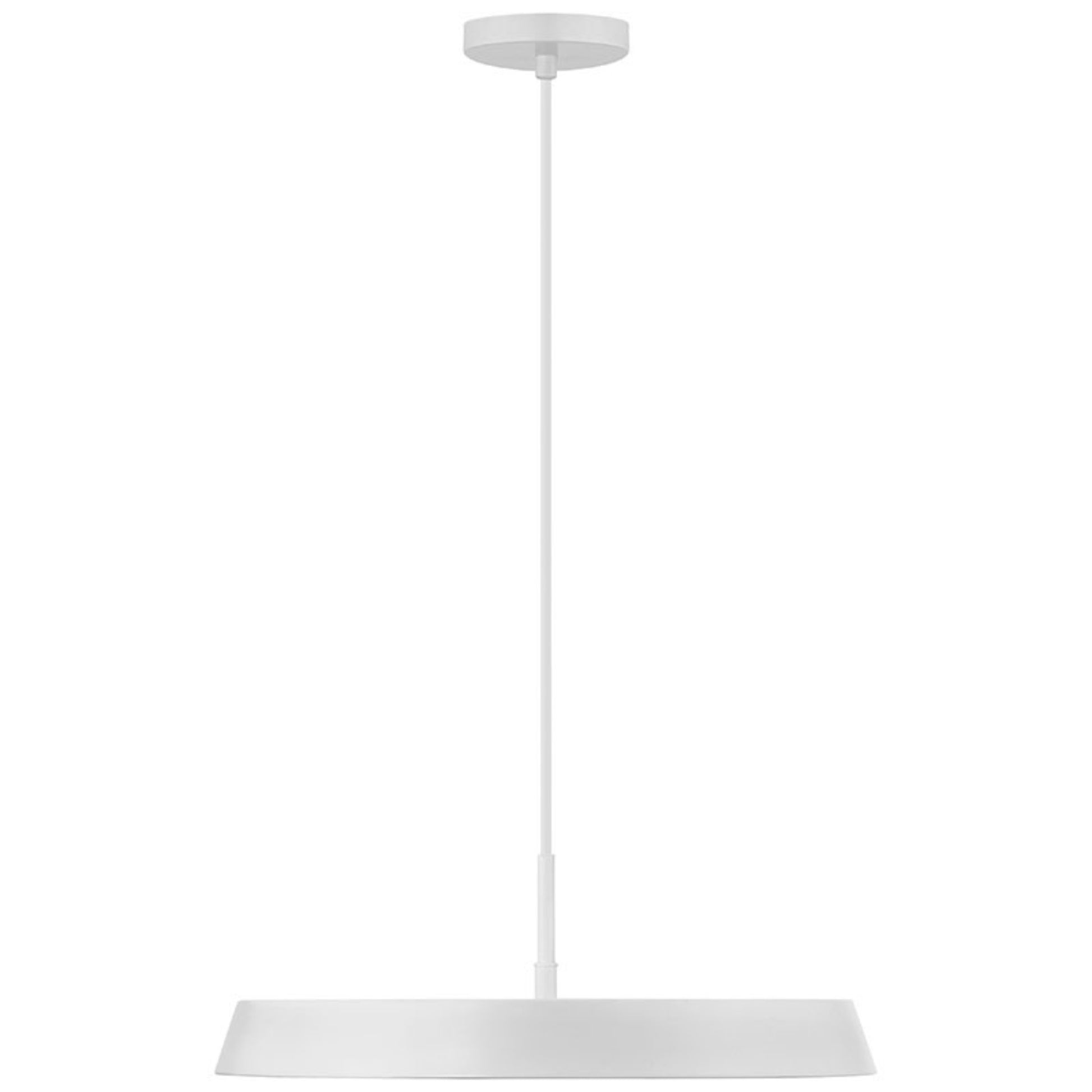Tallinn 18" LED Pendant, Matte White Finish - Bees Lighting