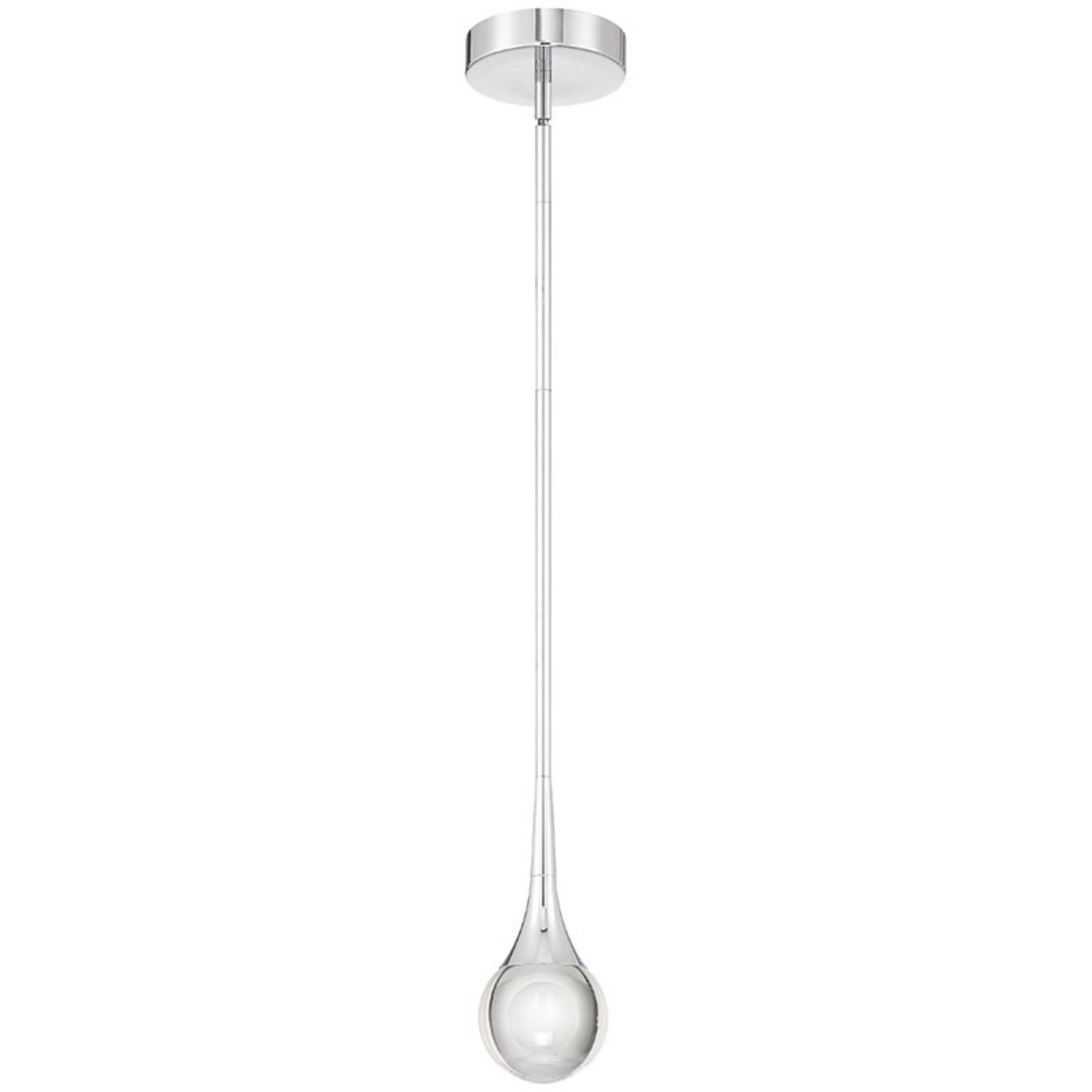 Georgia 9" LED Pendant, Chrome Finish - Bees Lighting