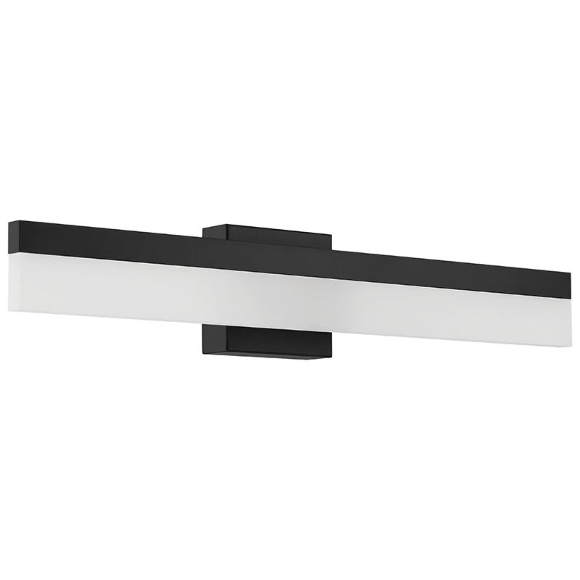 Loft Color Selectable 24" LED Vanity, Matte Black Finish - Bees Lighting