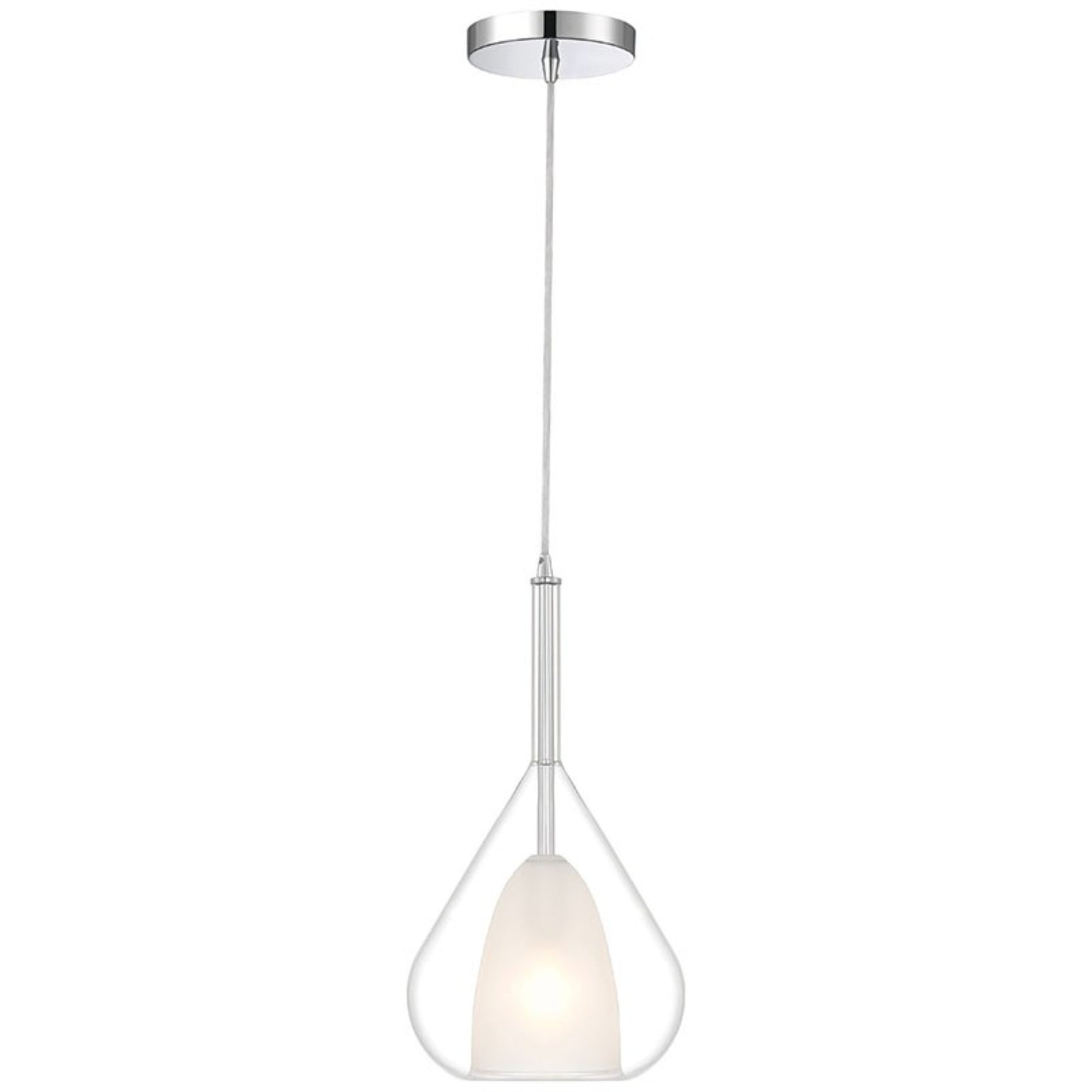 Ray 14" Pendant, Chrome Finish - Bees Lighting