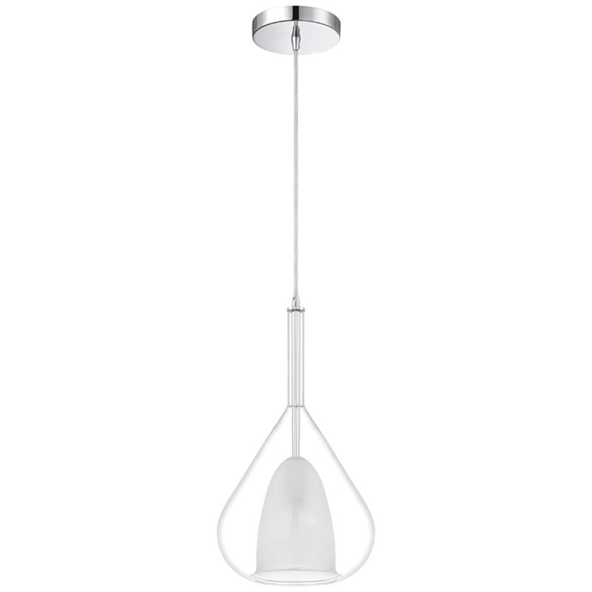 Ray 14" Pendant, Chrome Finish - Bees Lighting