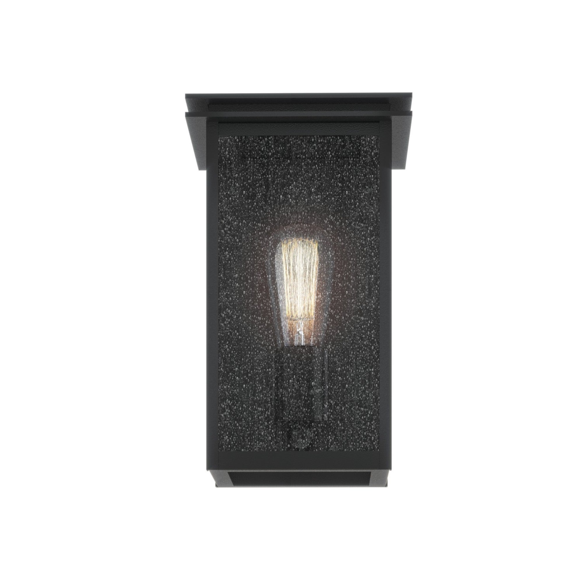 Arkville 10" Outdoor Wall Light, Textured Black Finish - Bees Lighting