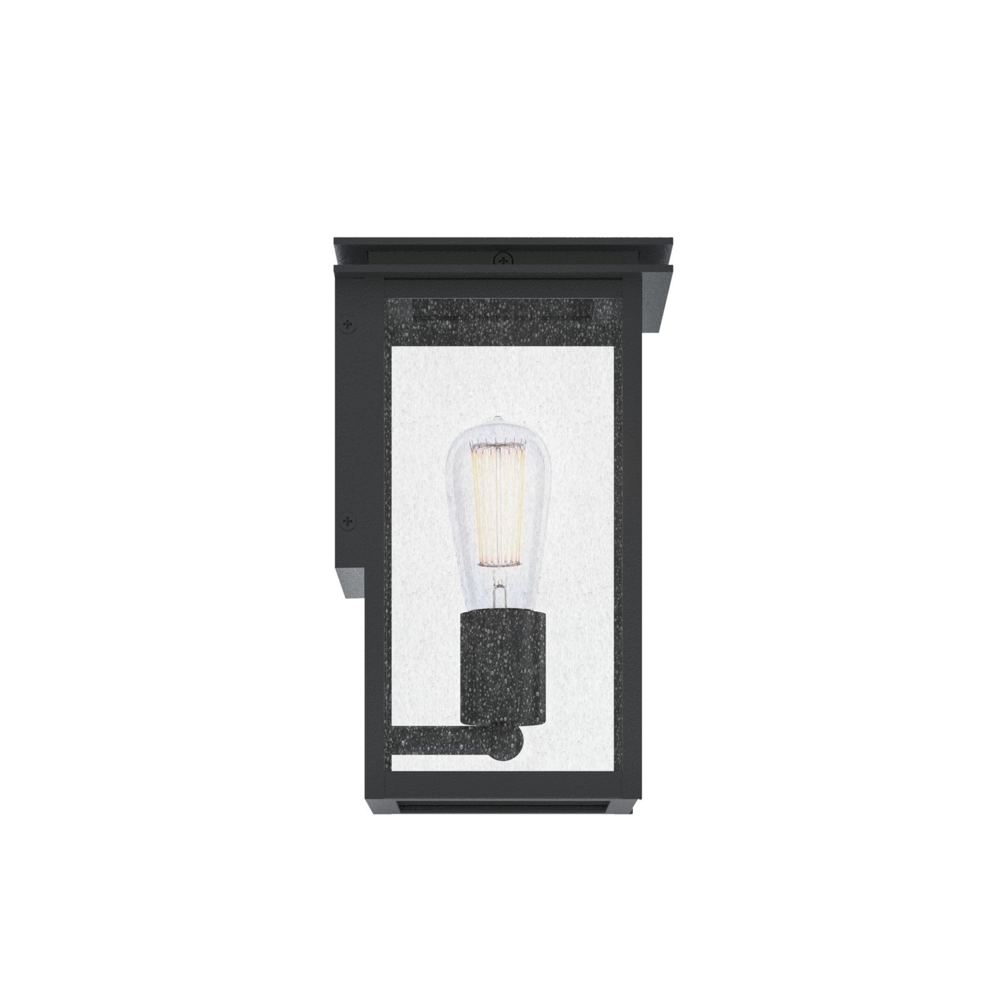 Arkville 10" Outdoor Wall Light, Textured Black Finish - Bees Lighting
