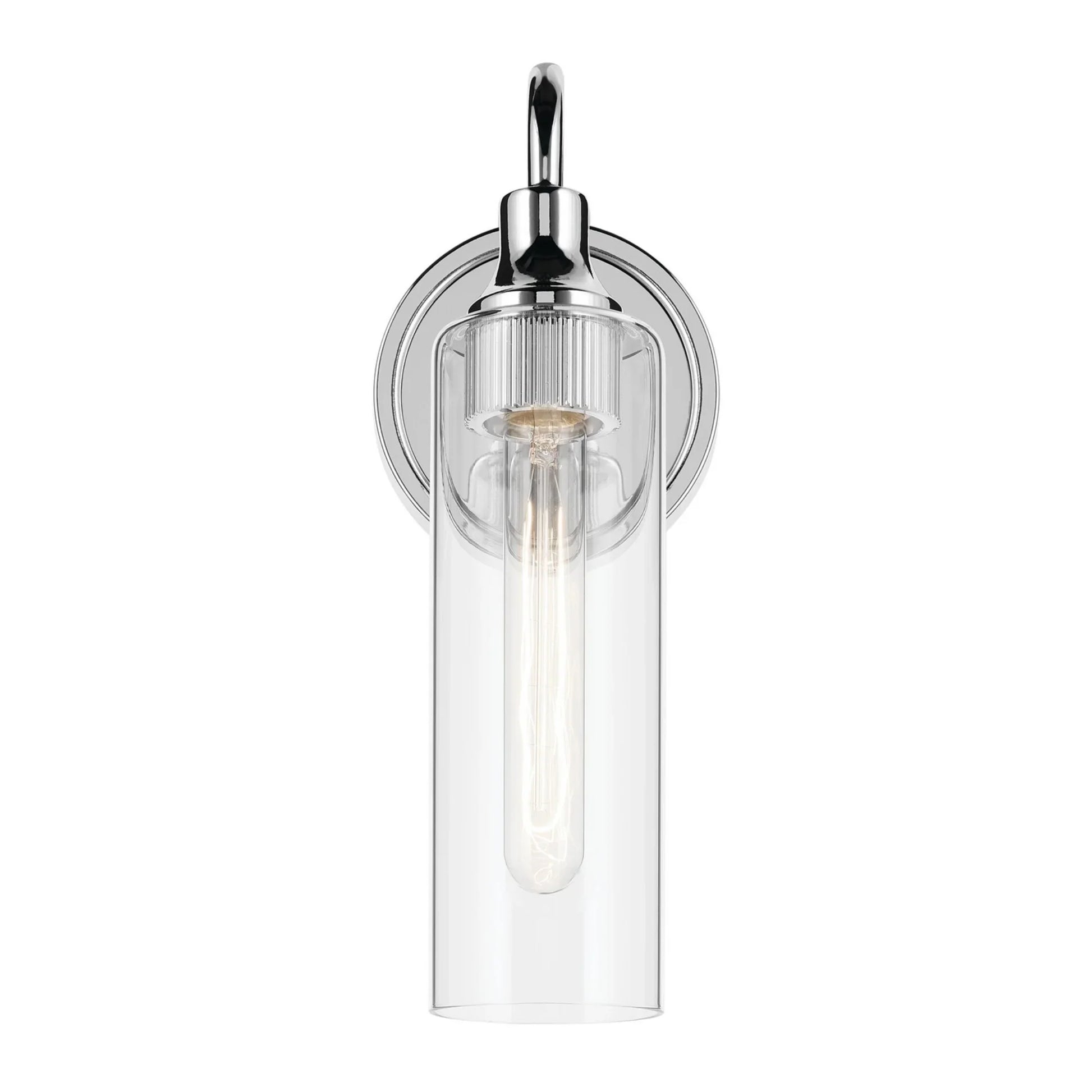 Kavi 13" Wall Sconce, Chrome Finish - Bees Lighting