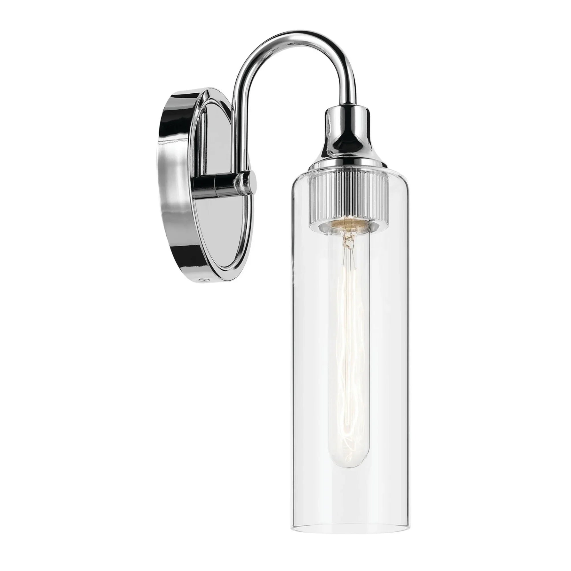 Kavi 13" Wall Sconce, Chrome Finish - Bees Lighting