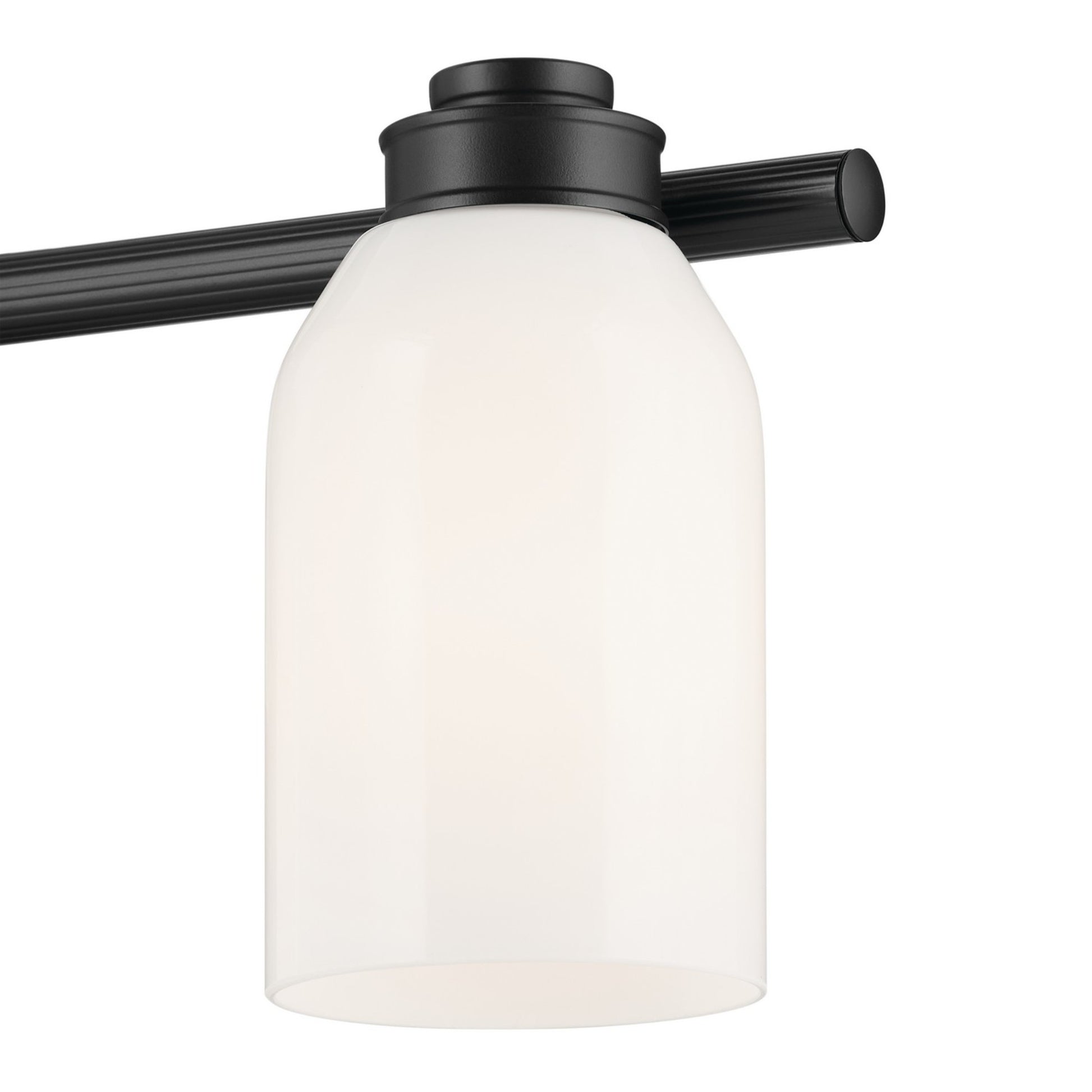 Shae 24" 3-Light Bath Vanity Light, Black Finish - Bees Lighting