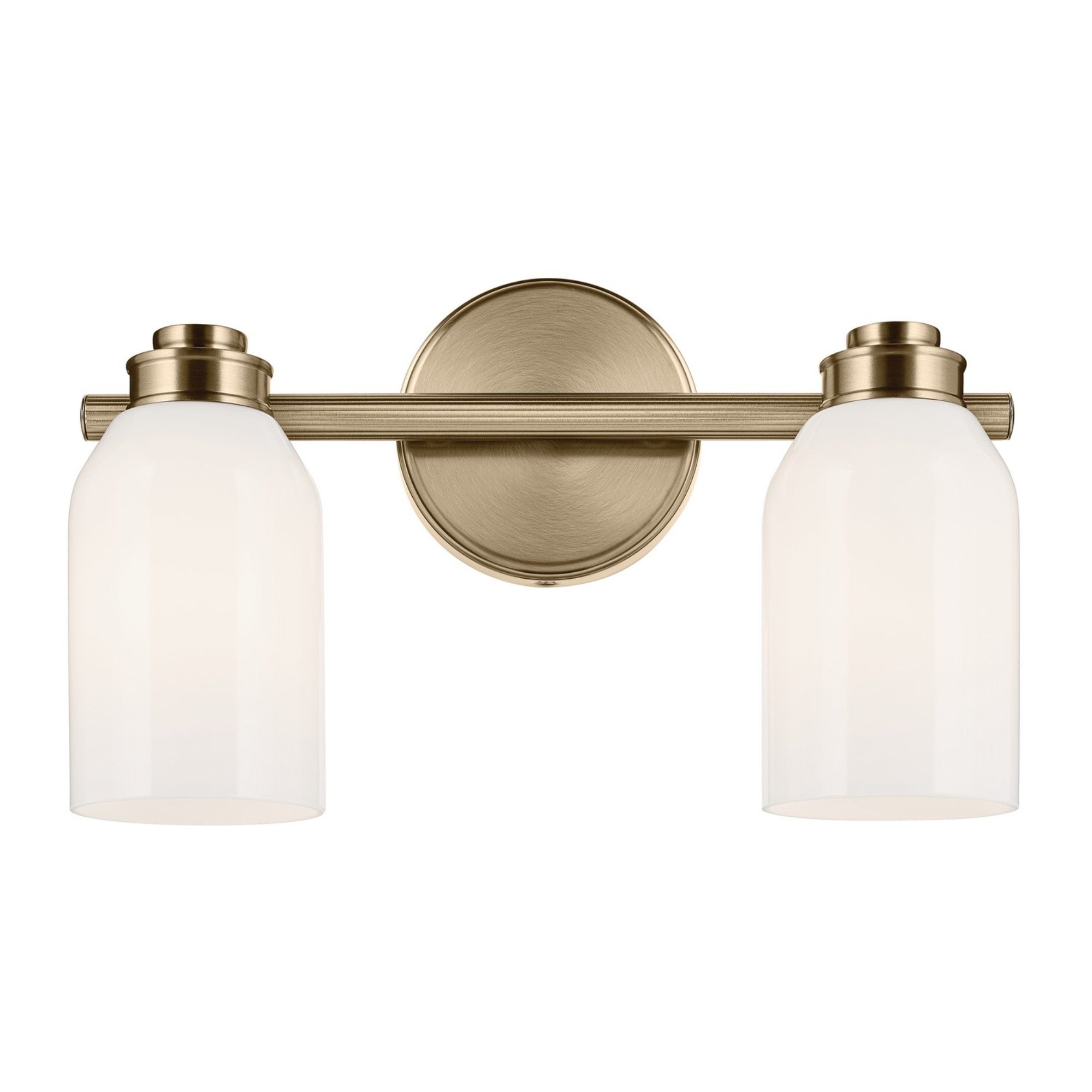 Shae 15" 2-Light Bath Vanity Light, Champagne Bronze Finish - Bees Lighting
