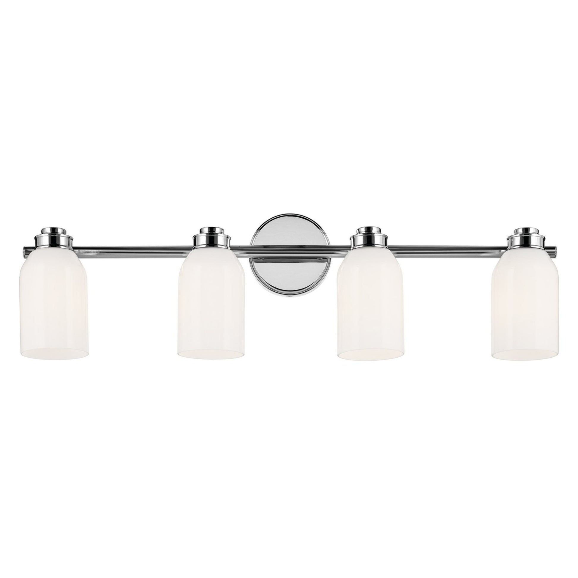 Shae 32" 4-Light Bath Vanity Light, Chrome Finish - Bees Lighting
