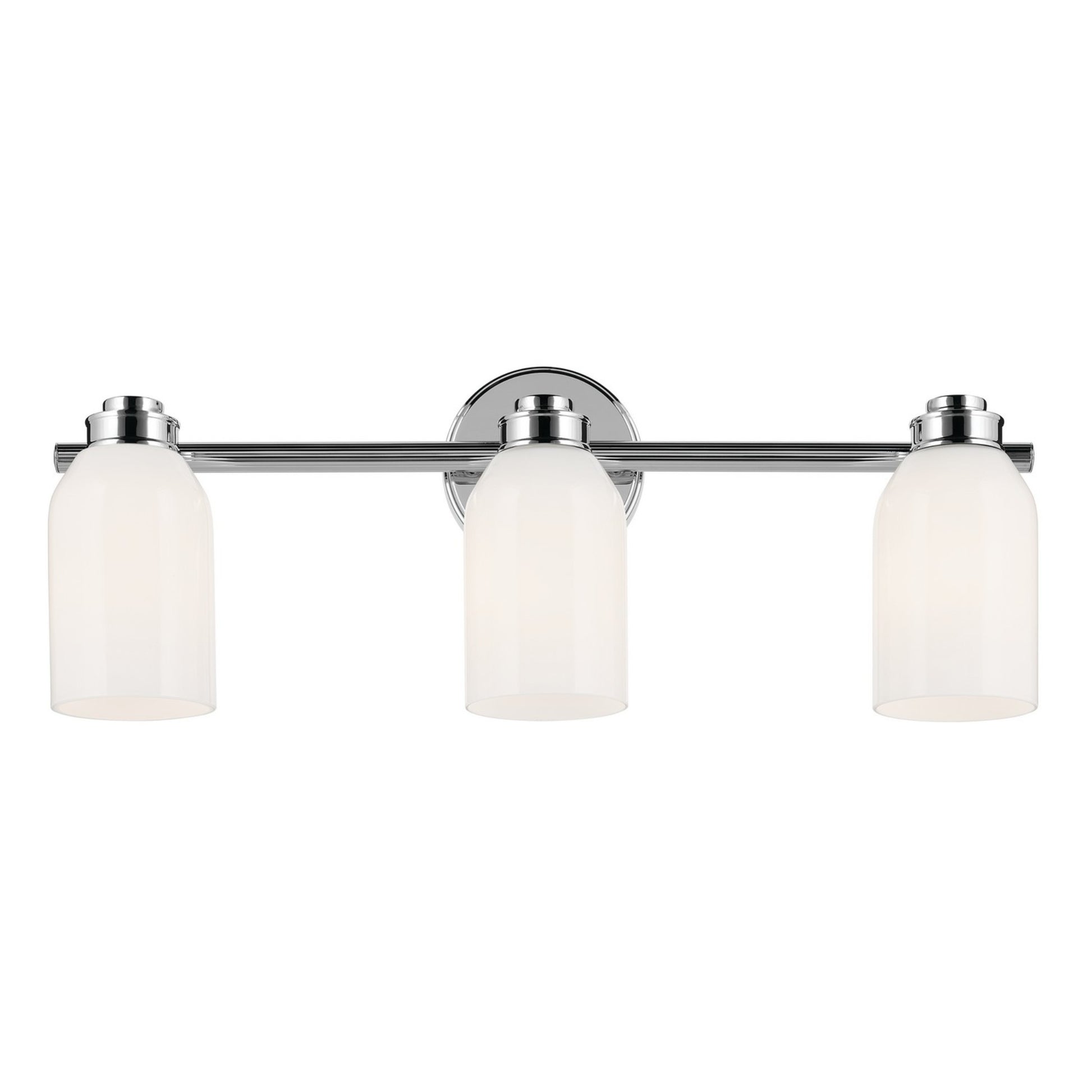 Shae 24" 3-Light Bath Vanity Light, Chrome Finish - Bees Lighting