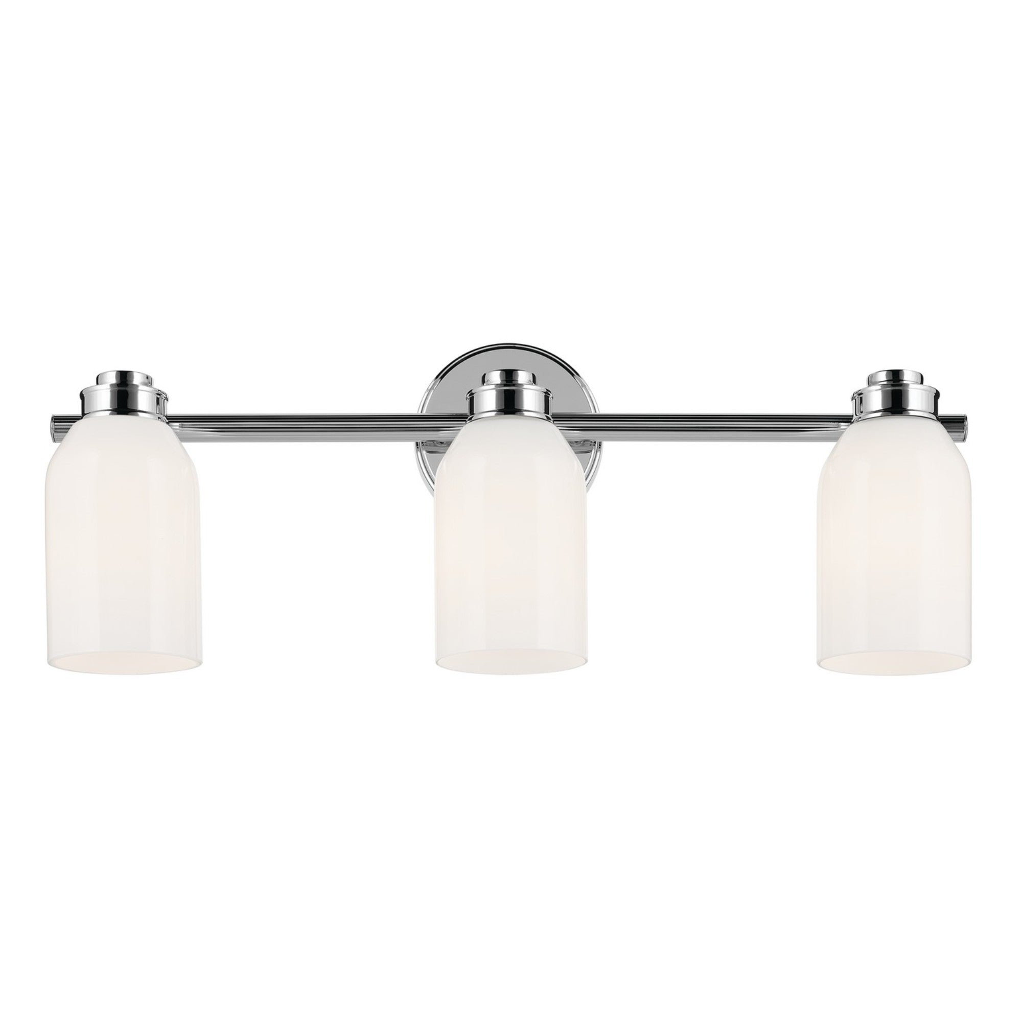 Shae 24" 3-Light Bath Vanity Light, Chrome Finish - Bees Lighting