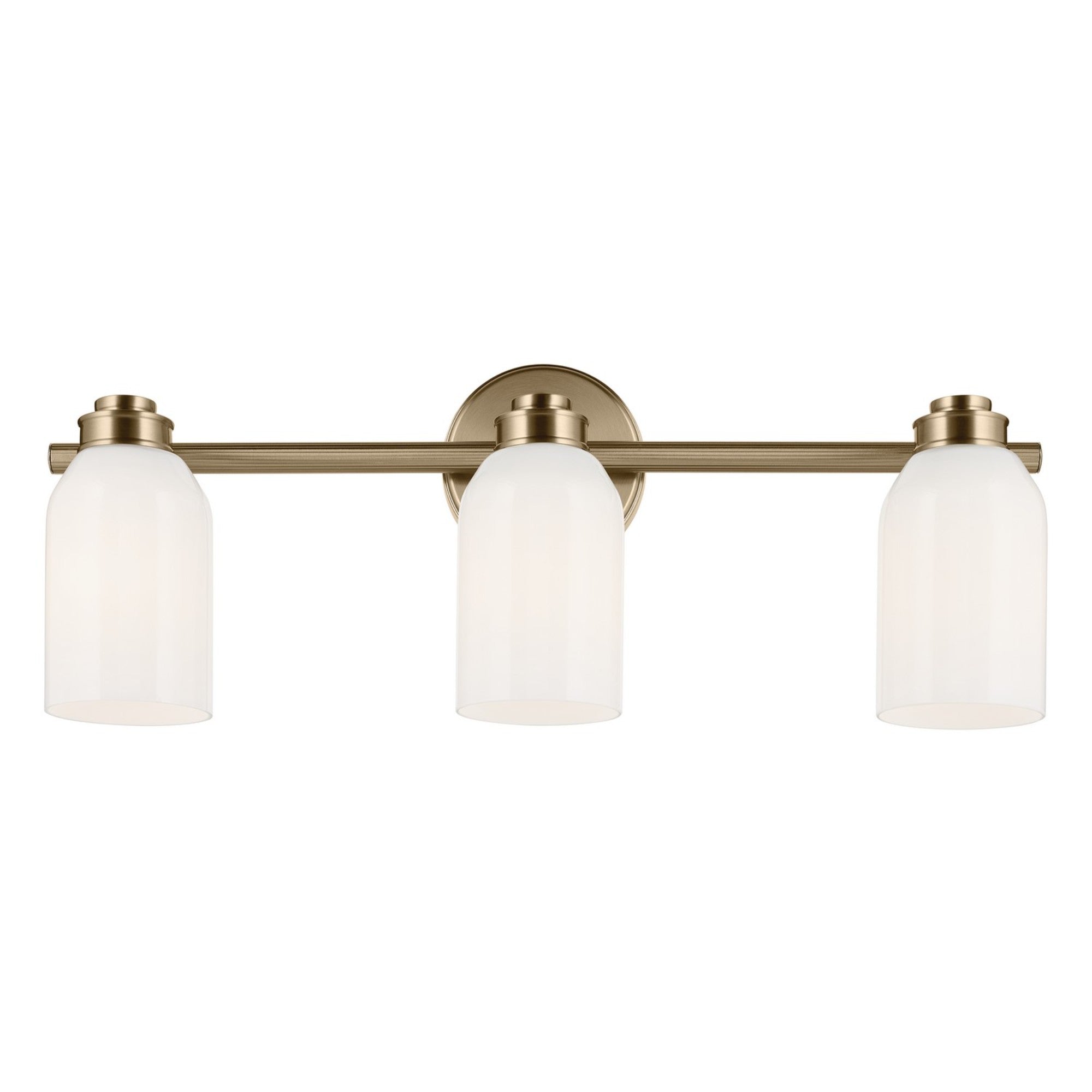 Shae 24" 3-Light Bath Vanity Light, Champagne Bronze Finish - Bees Lighting