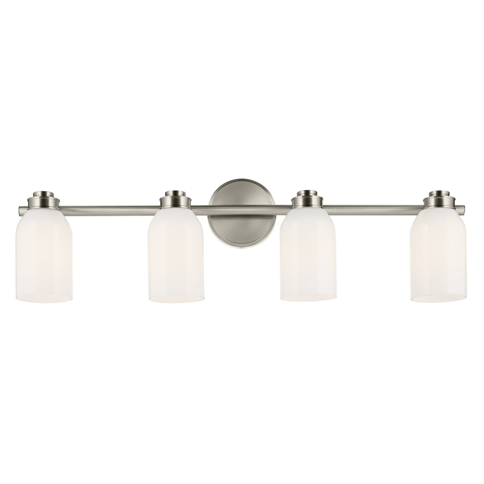 Shae 32" 4-Light Bath Vanity Light, Brushed Nickel Finish - Bees Lighting