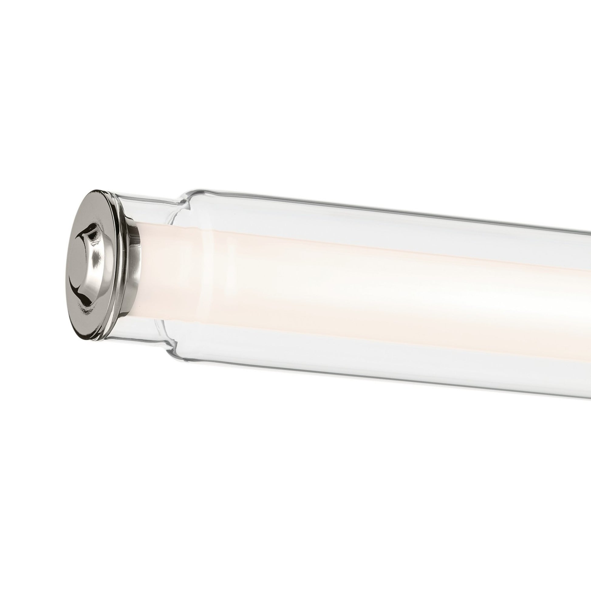 Laurene 19" LED Linear Bath Vanity, Polished Nickel Finish - Bees Lighting