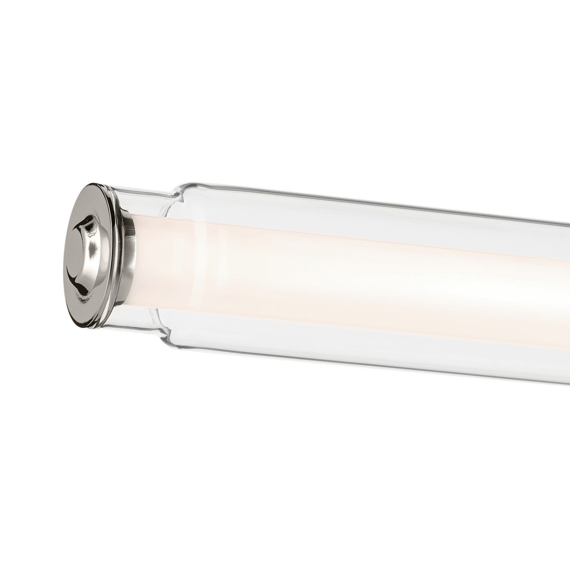 Laurene 19" LED Linear Bath Vanity, Polished Nickel Finish - Bees Lighting