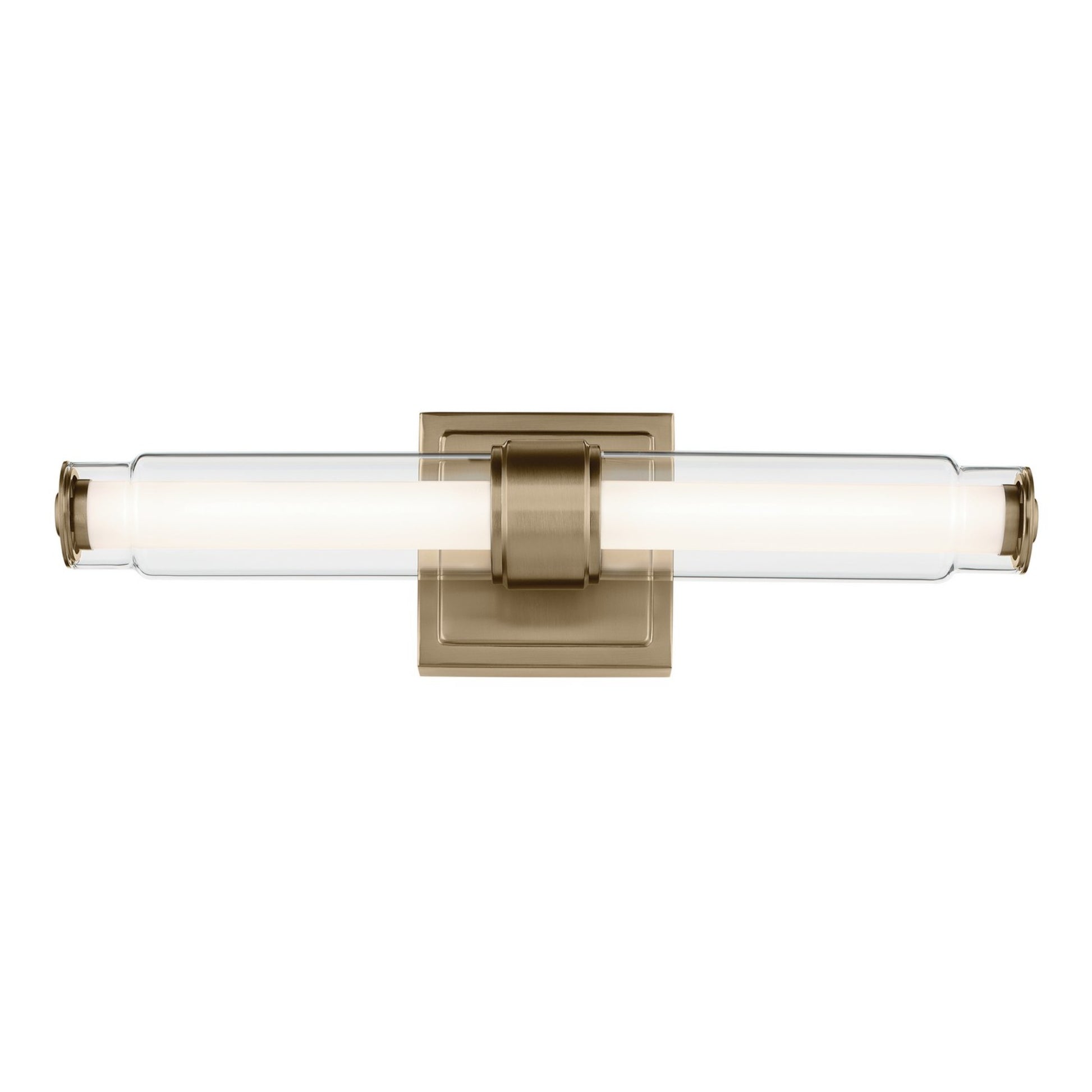 Laurene 27" LED Linear Bath Vanity, Champagne Bronze Finish - Bees Lighting