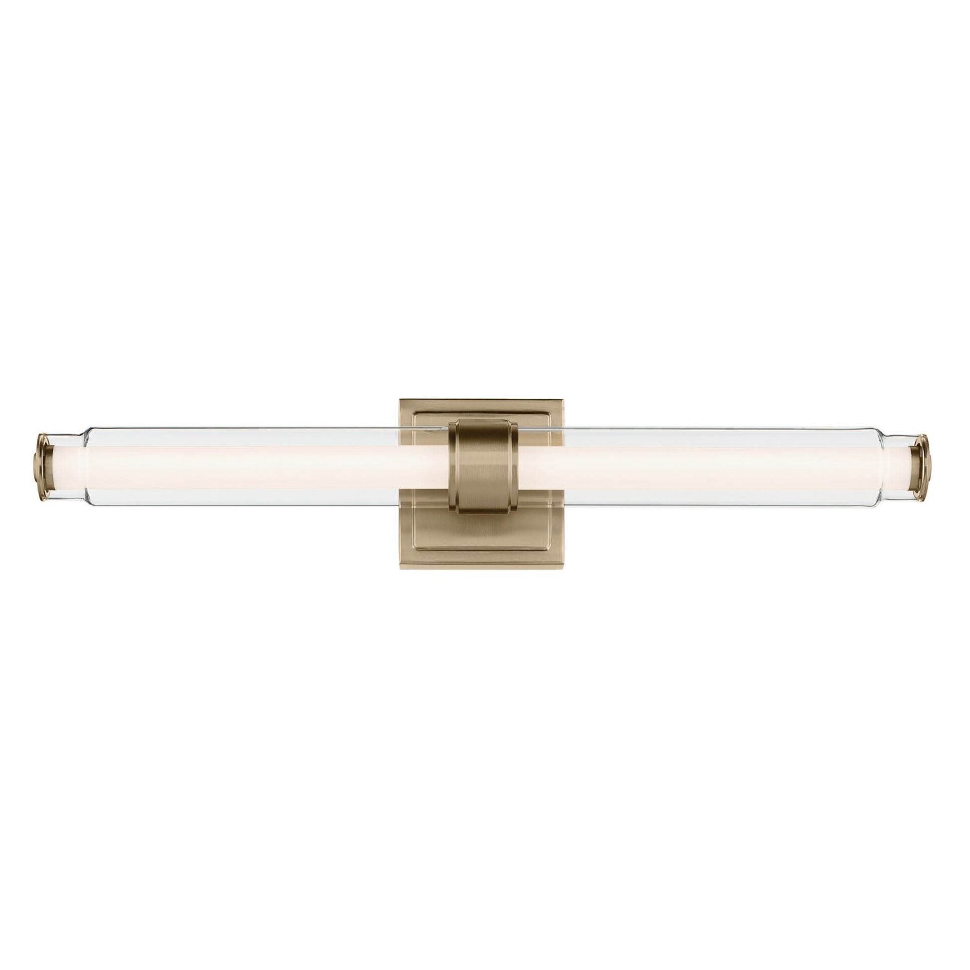 Laurene 19" LED Linear Bath Vanity, Champagne Bronze Finish - Bees Lighting