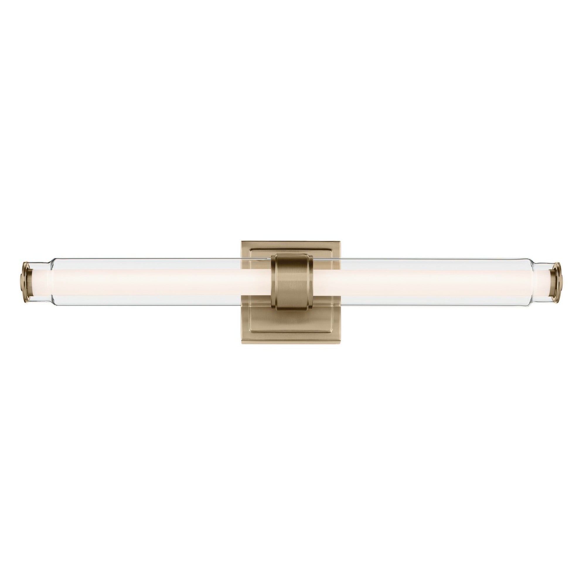 Laurene 19" LED Linear Bath Vanity, Champagne Bronze Finish - Bees Lighting