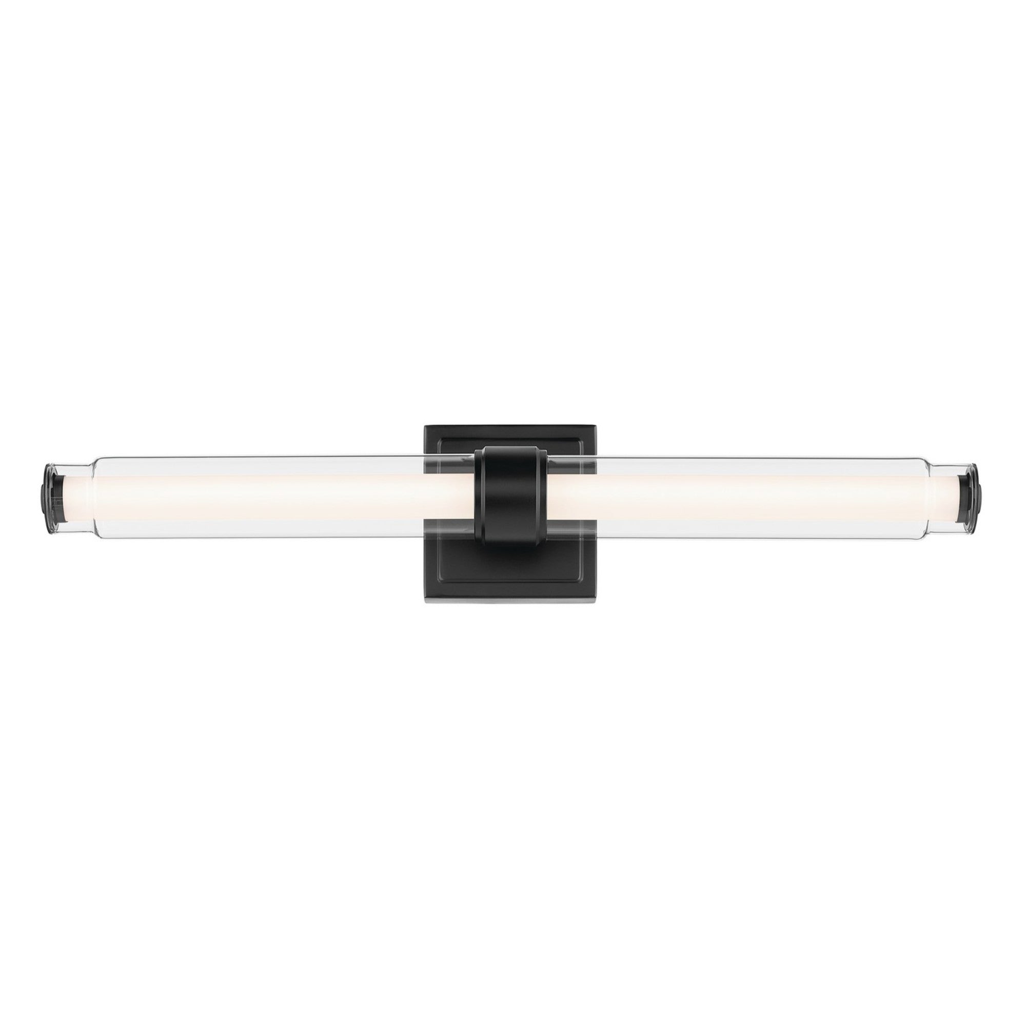 Laurene 19" LED Linear Bath Vanity, Black Finish - Bees Lighting
