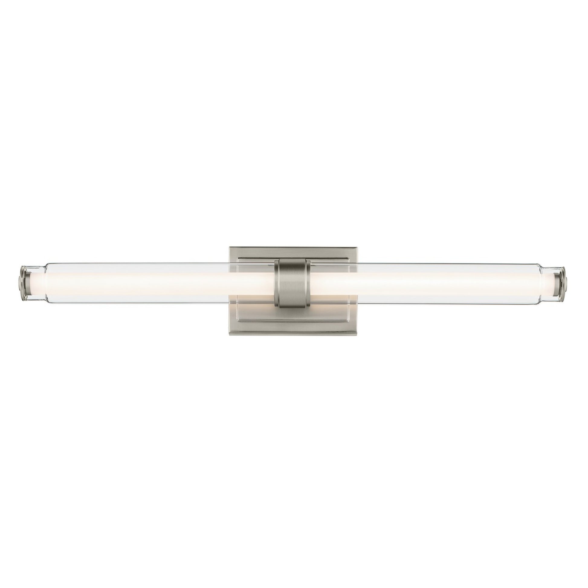 Laurene 31" LED Linear Bath Vanity, Brushed Nickel Finish - Bees Lighting