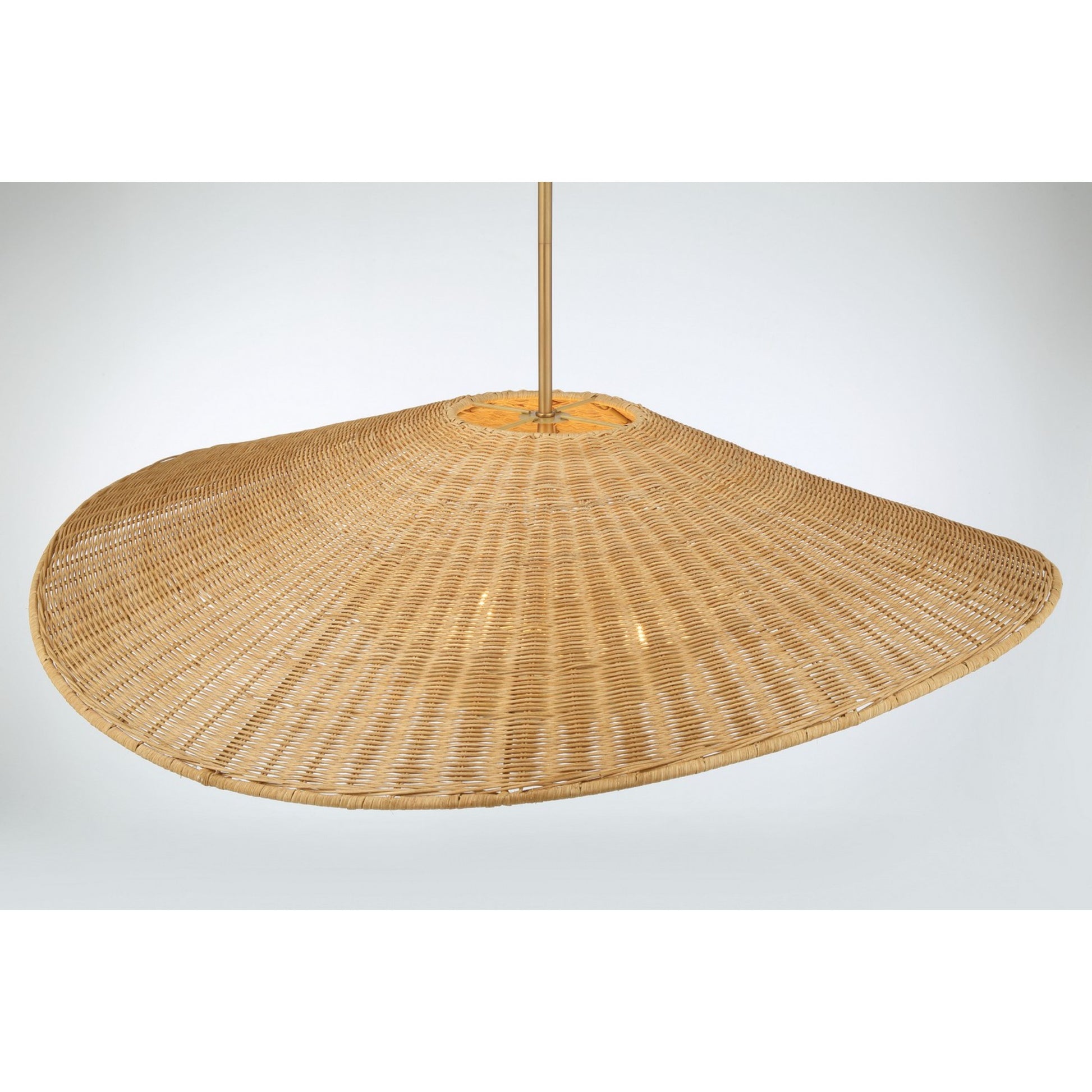Nestor 36" 3-Light Pendant, Legacy Brass Finish - Bees Lighting