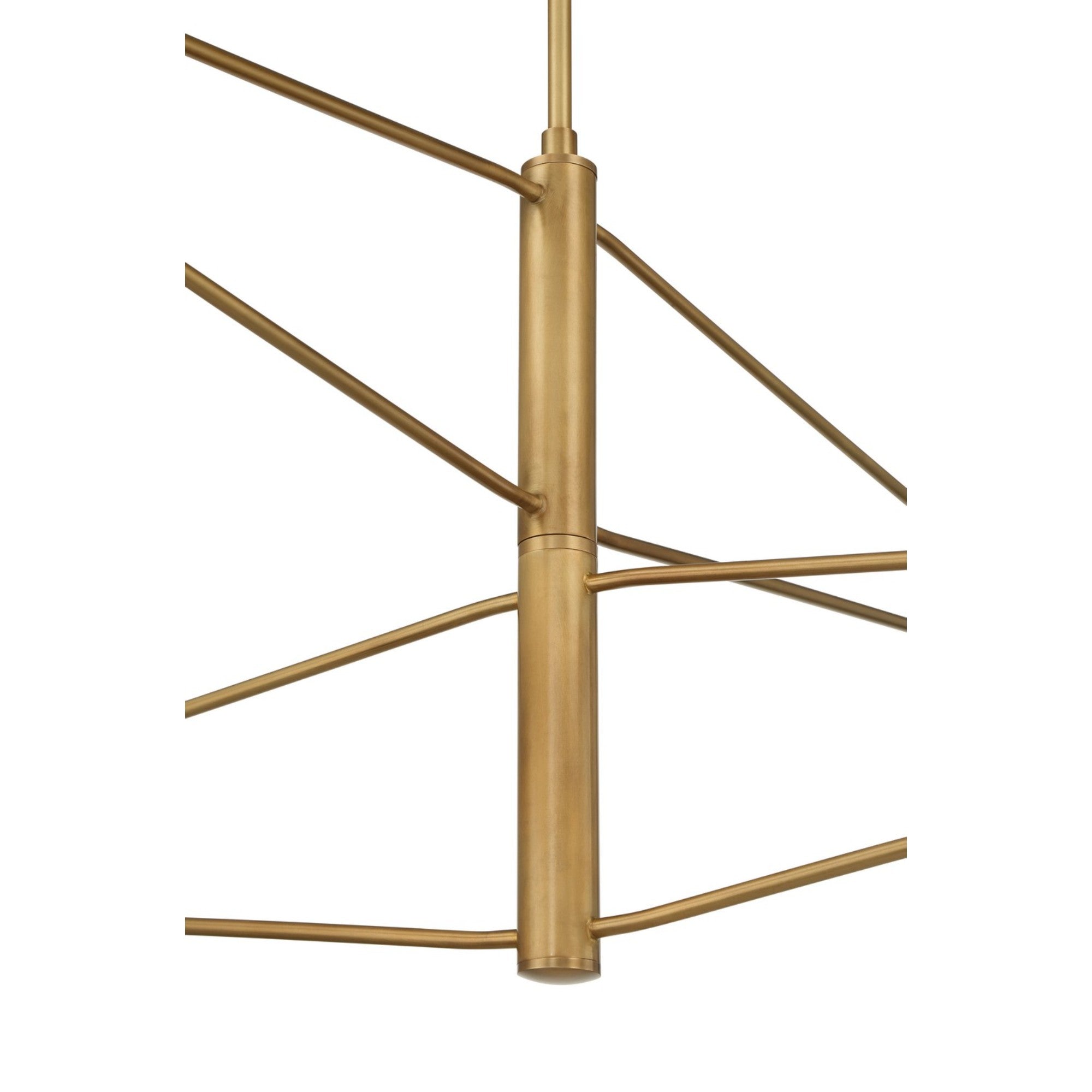 Orion 53" 4-Light Chandelier, Legacy Brass Finish - Bees Lighting