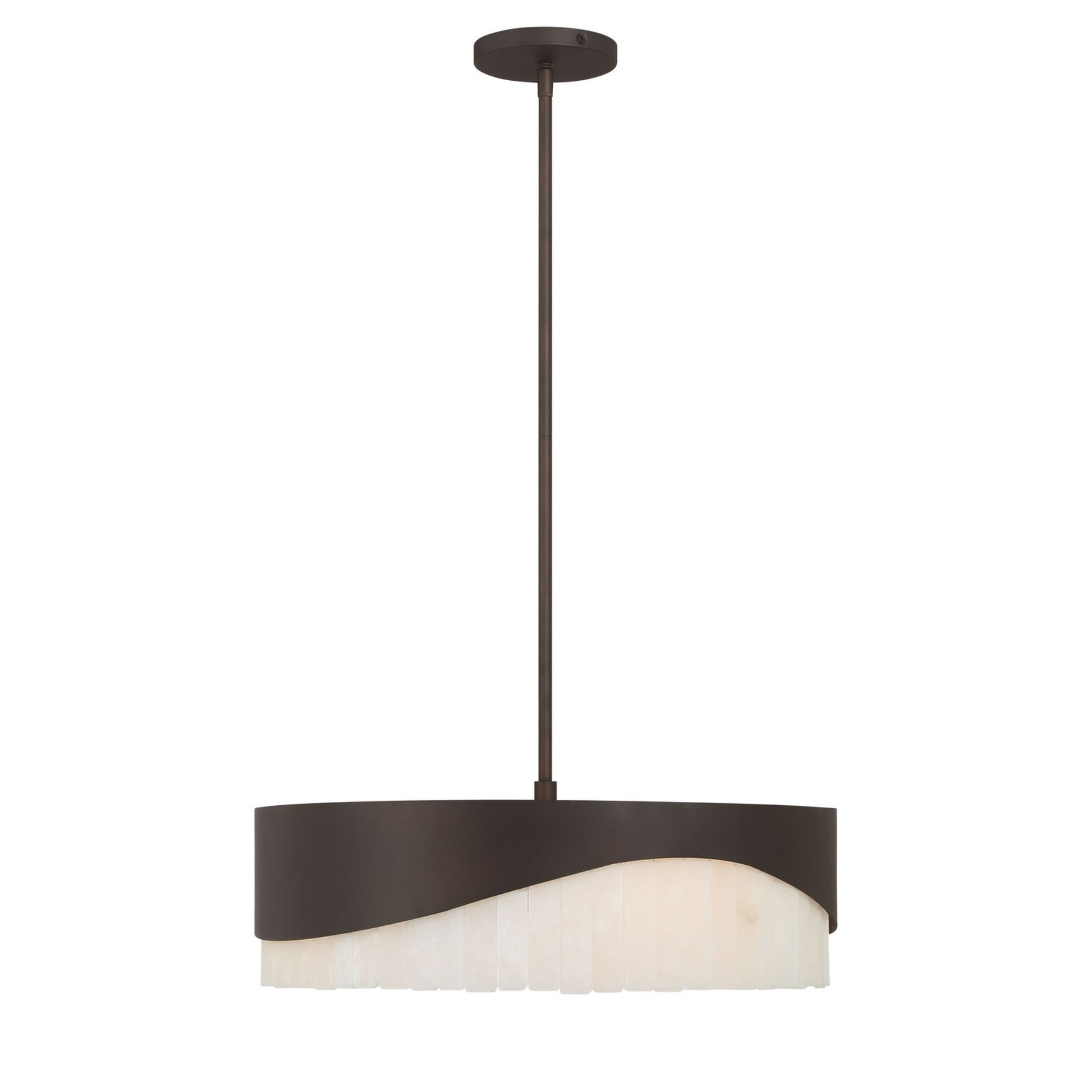 Sway 20" 4-Light Pendant, Dark Bronze Finish - Bees Lighting