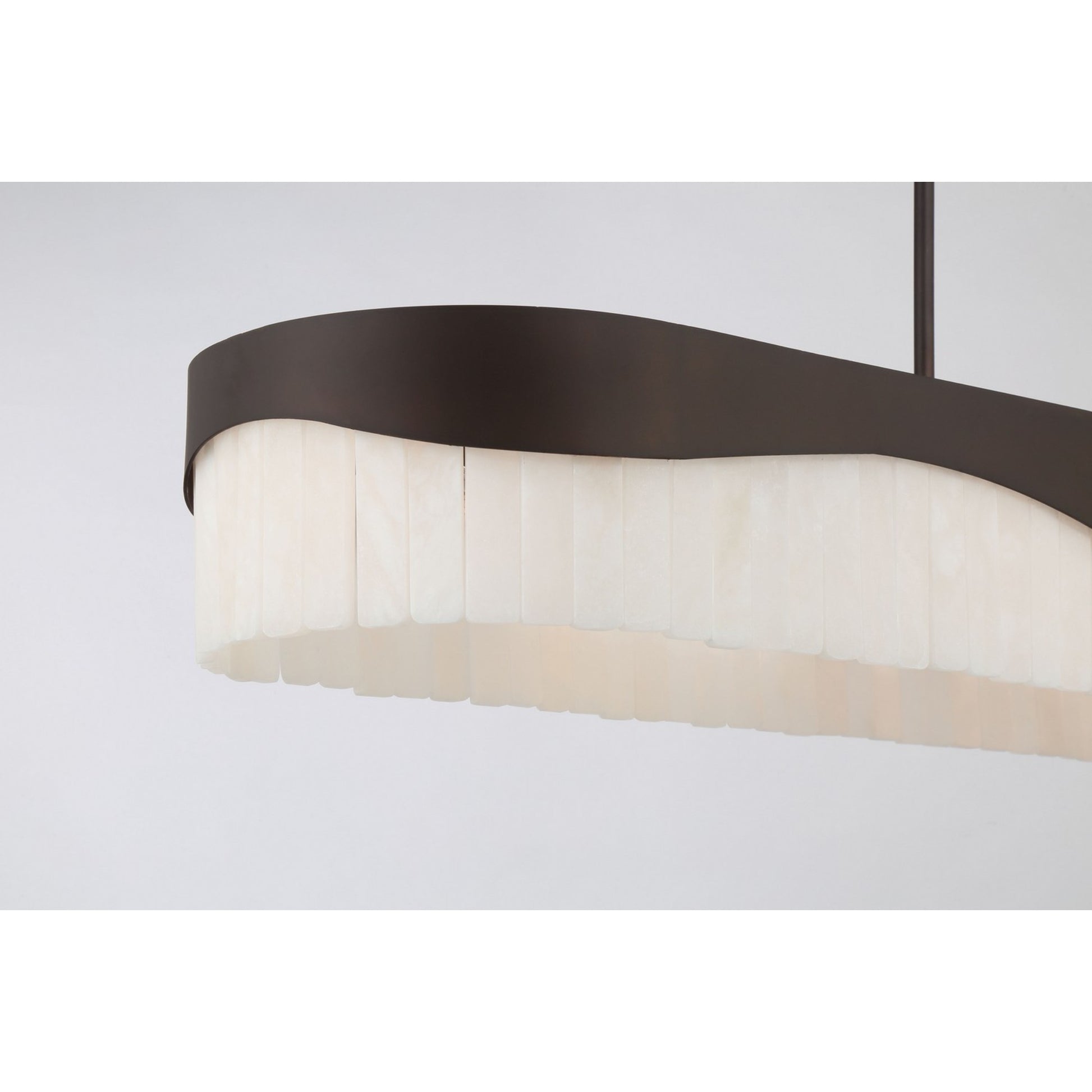 Sway 48" 6-Light Island Light, Dark Bronze Finish - Bees Lighting