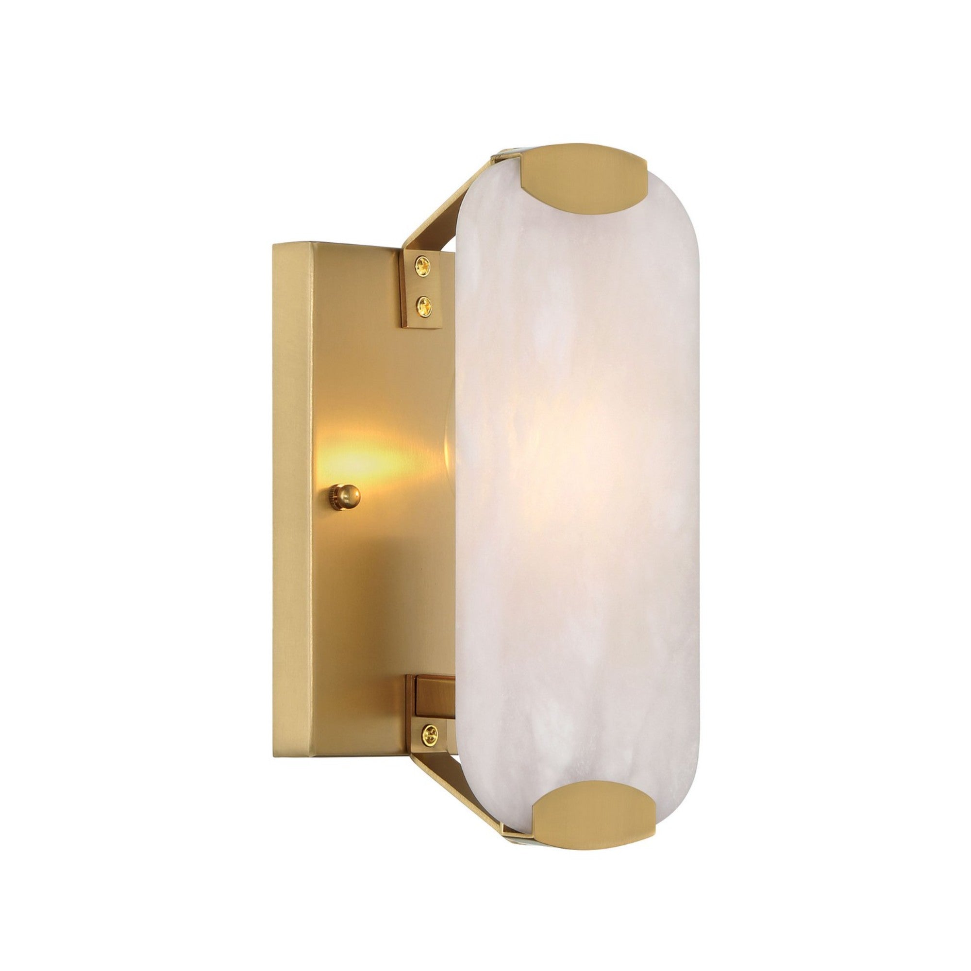 Glowstone 10" Wall Sconce, Legacy Brass Finish - Bees Lighting