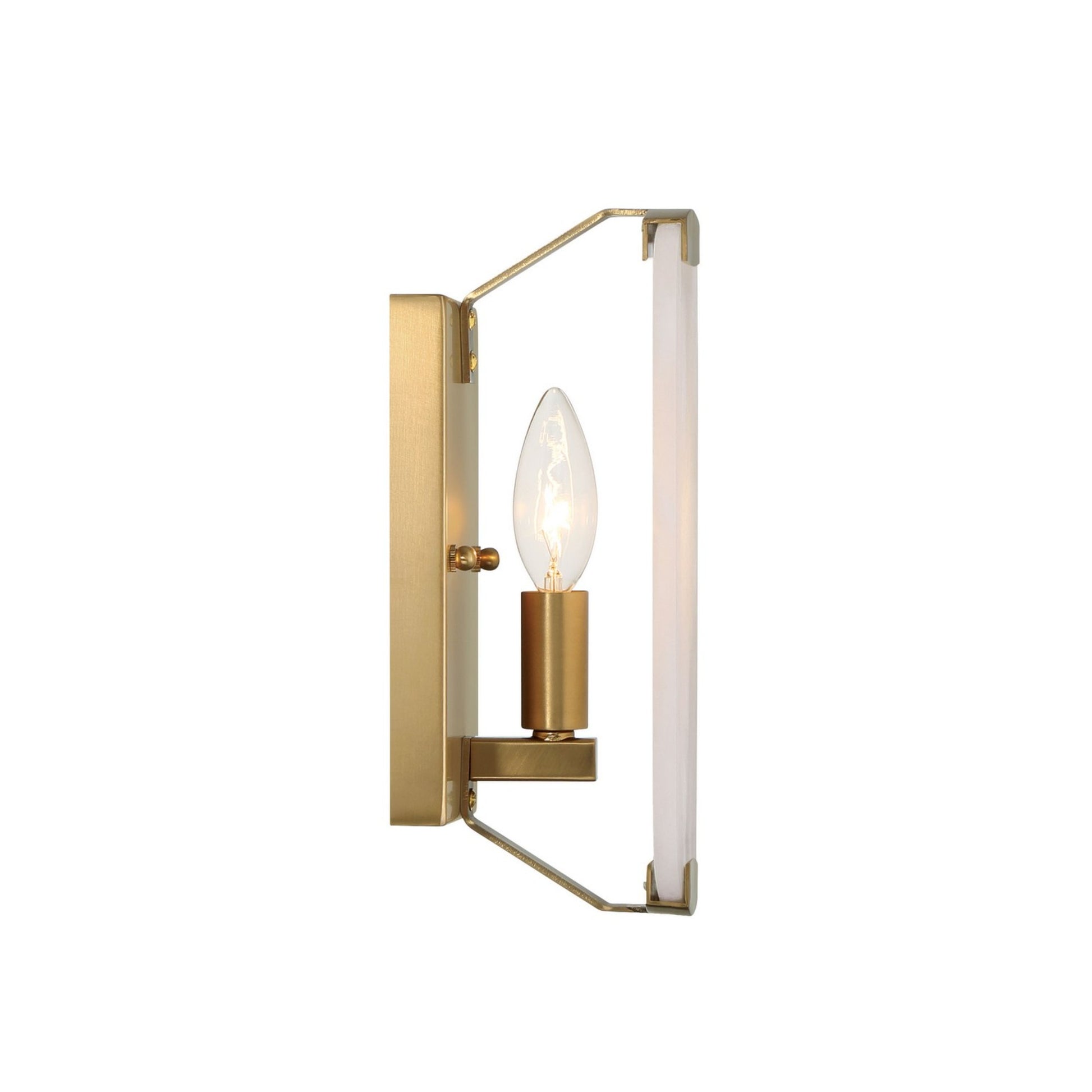 Glowstone 10" Wall Sconce, Legacy Brass Finish - Bees Lighting