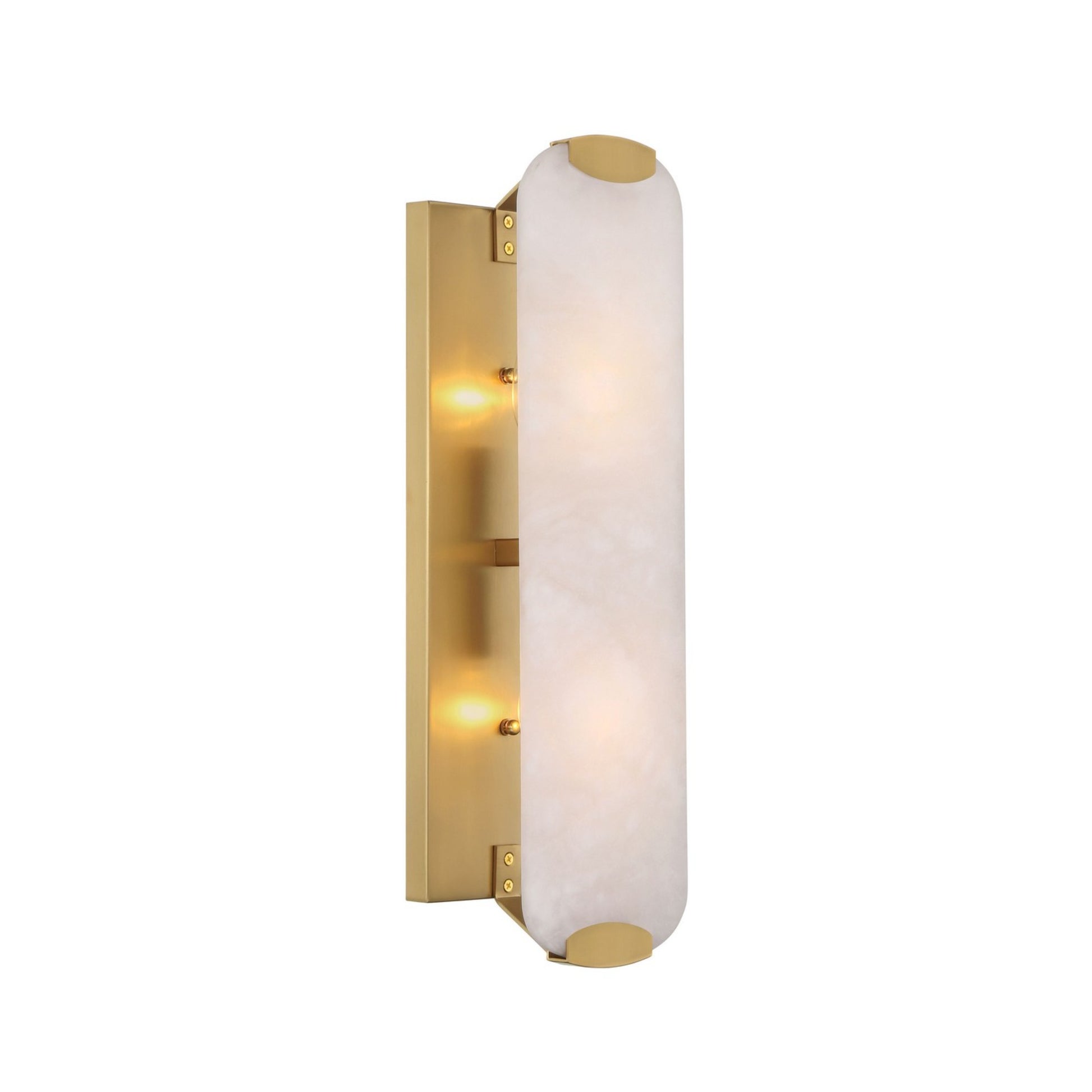Glowstone 18" 2-Light Wall Sconce, Legacy Brass Finish - Bees Lighting