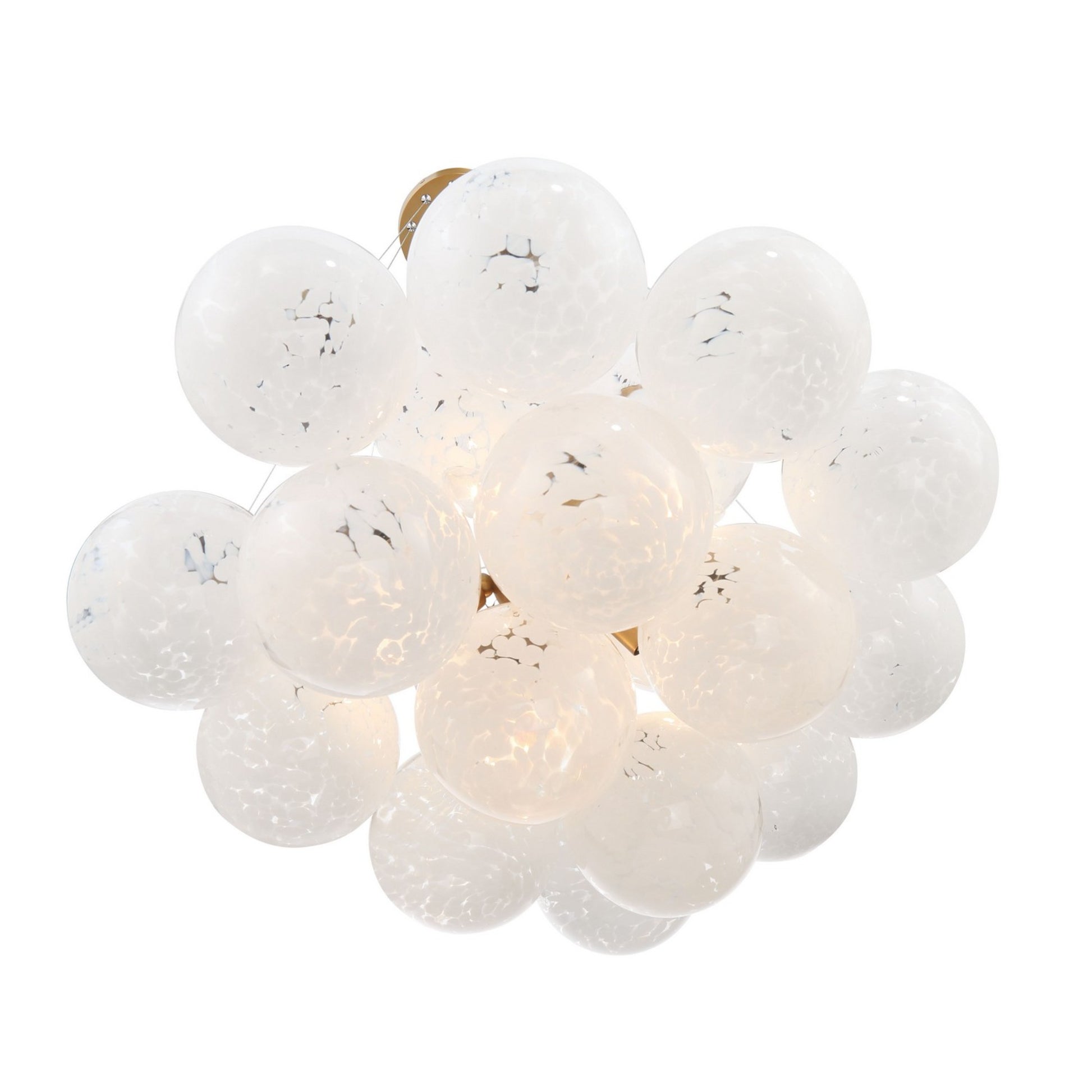 Langford 25" 5-Light Pendant, Legacy Brass Finish - Bees Lighting