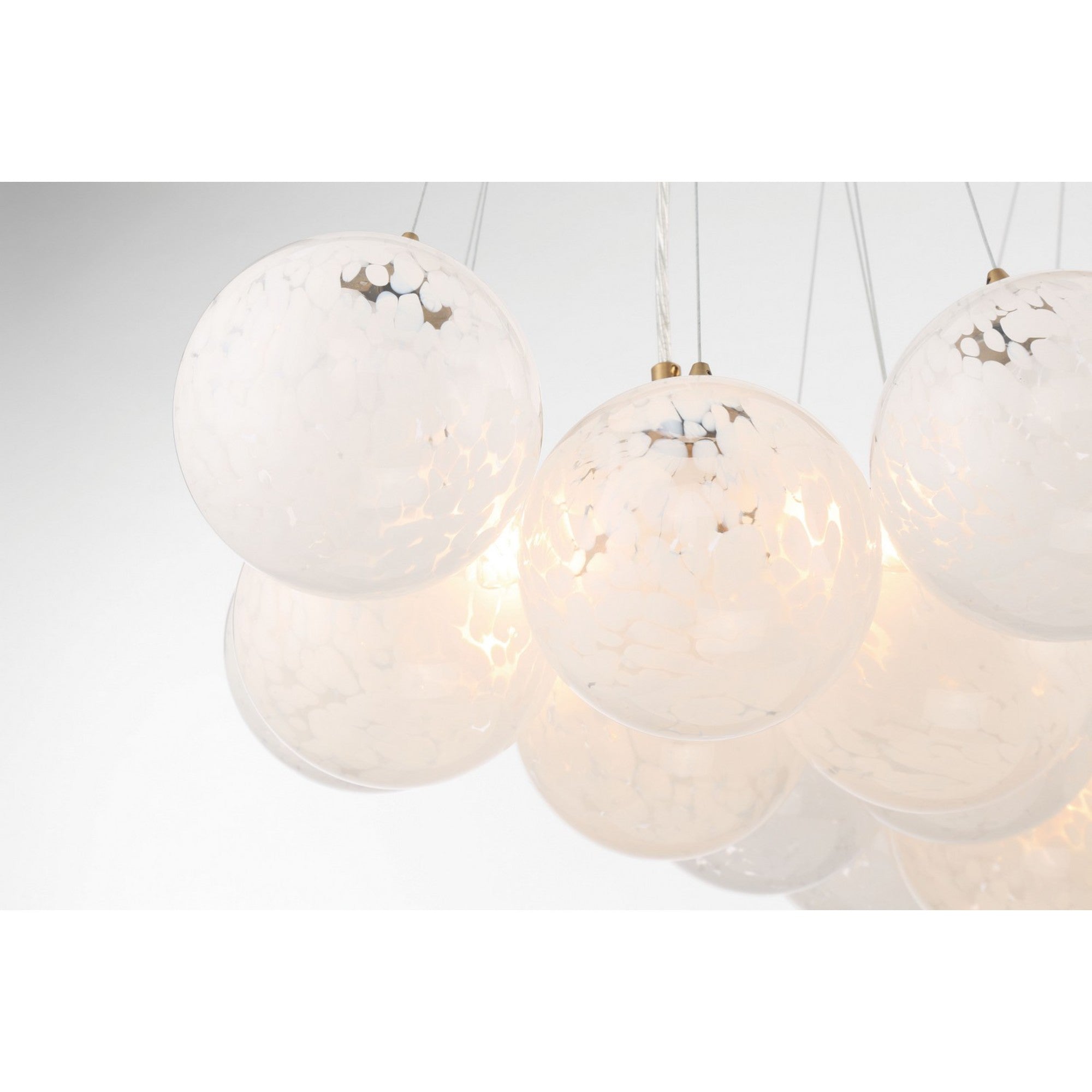 Langford 55" 12-Light Island Light, Legacy Brass Finish - Bees Lighting