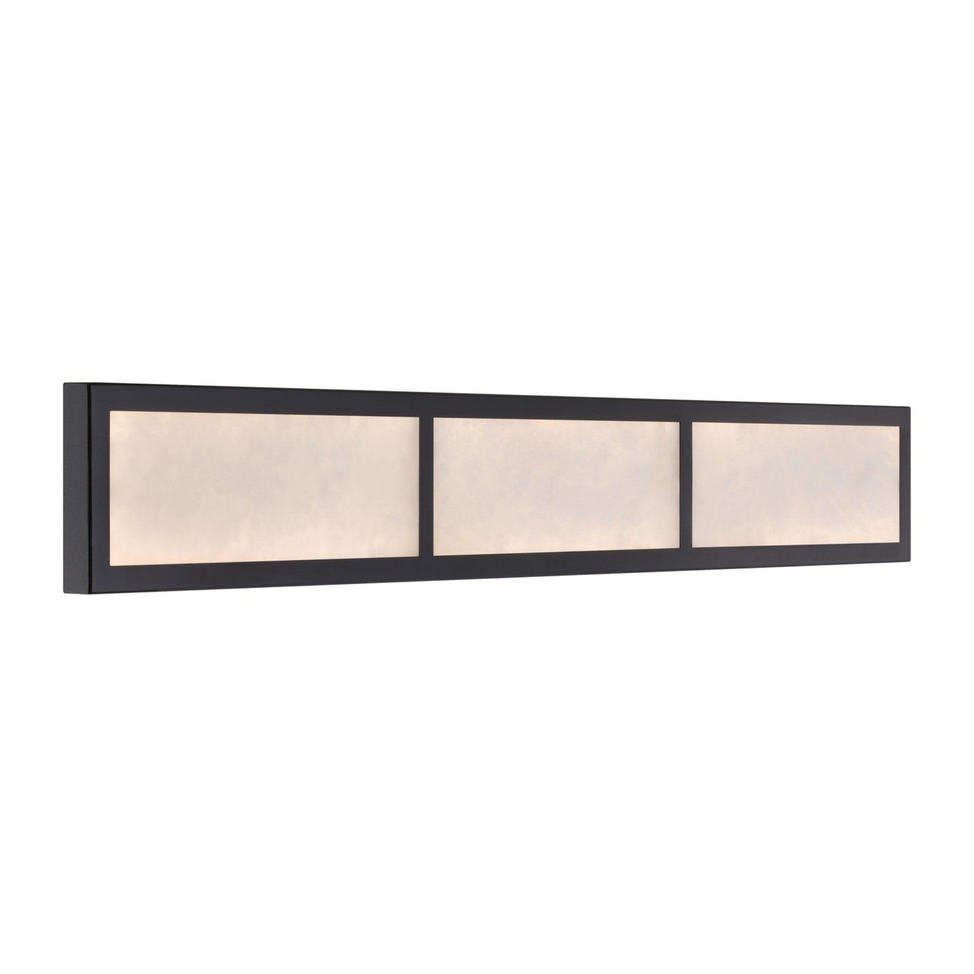 Stiles 36" LED Bathroom Vanity Light, Sand Coal Finish - Bees Lighting