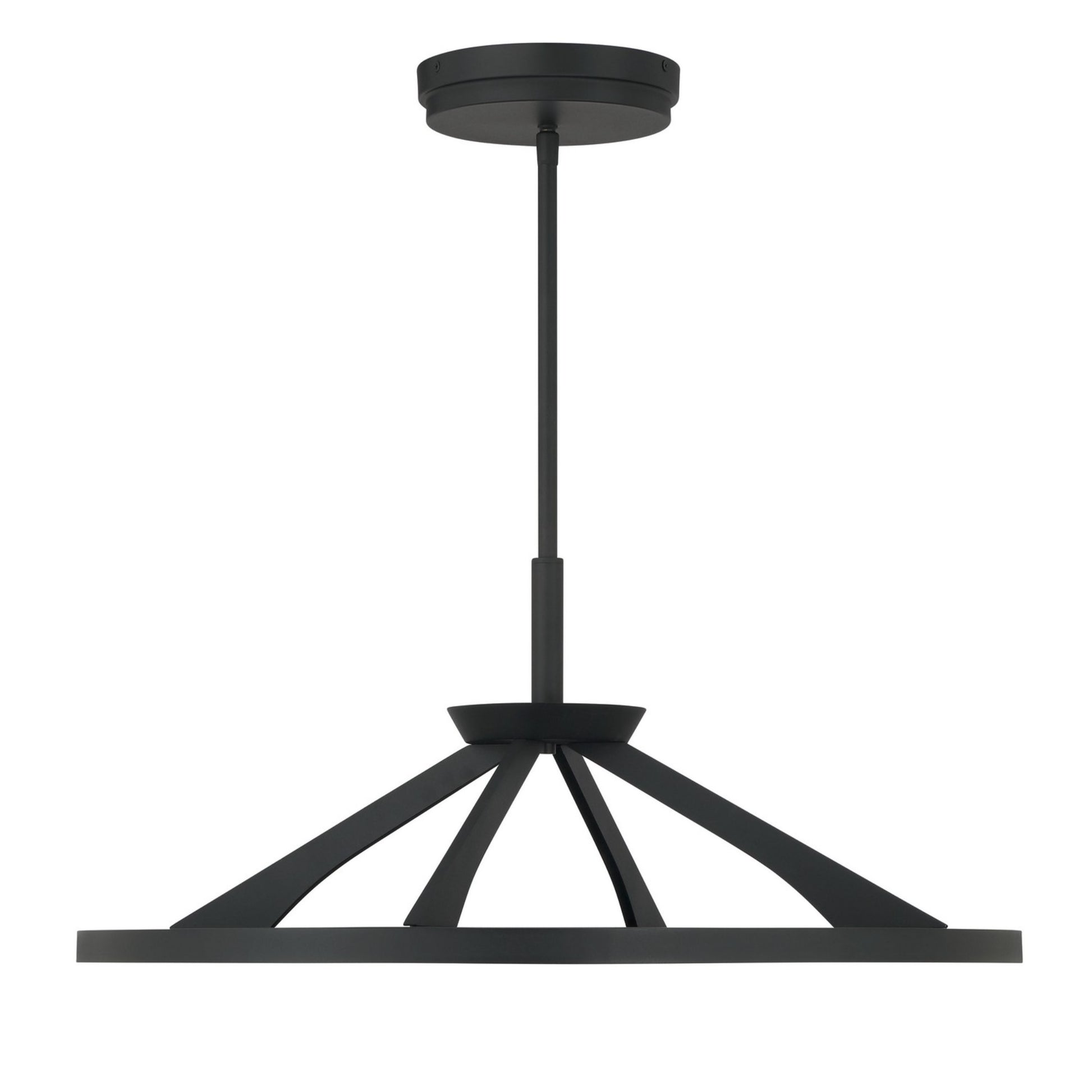 Stiles 28" LED Pendant, Sand Coal Finish - Bees Lighting