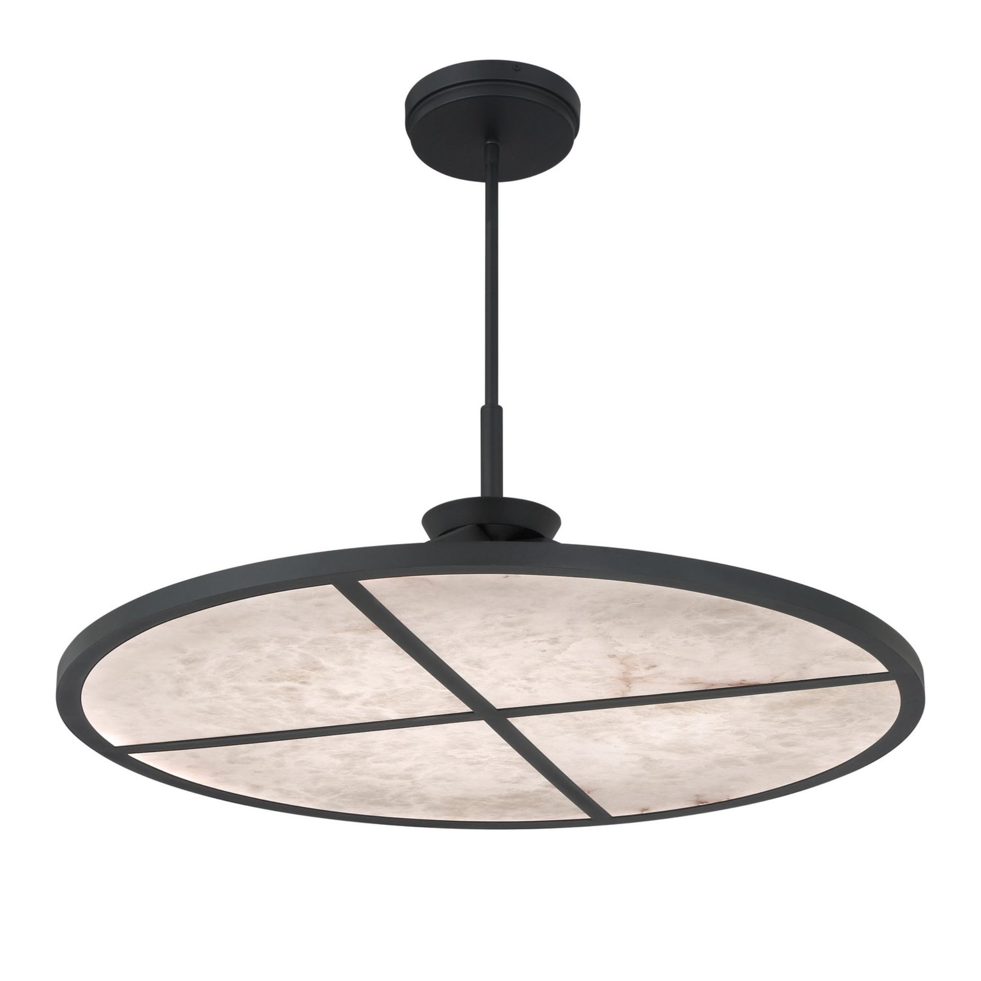 Stiles 36" LED Pendant, Sand Coal Finish - Bees Lighting