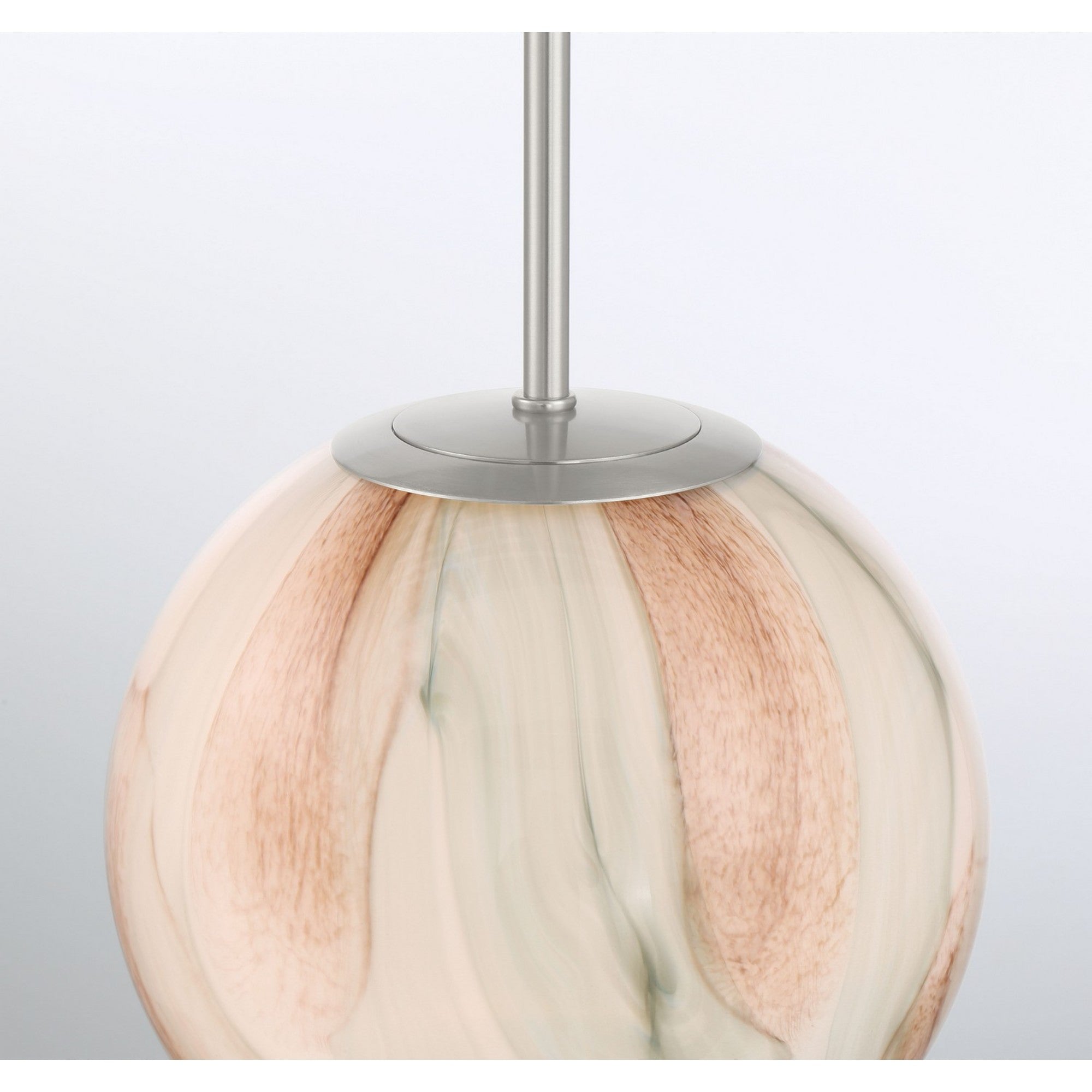 Desert 11" Pendant, Brushed Nickel Finish - Bees Lighting