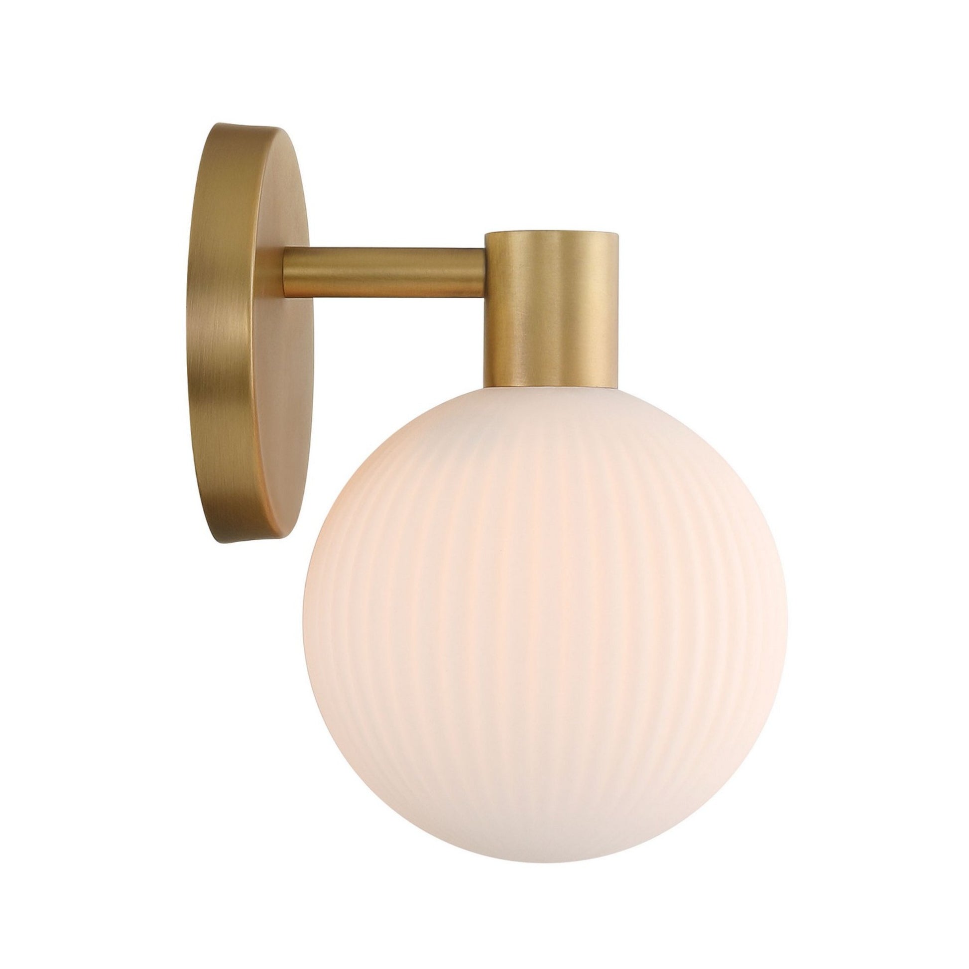 Fenton 9" Bathroom Vanity Light, Legacy Brass Finish - Bees Lighting