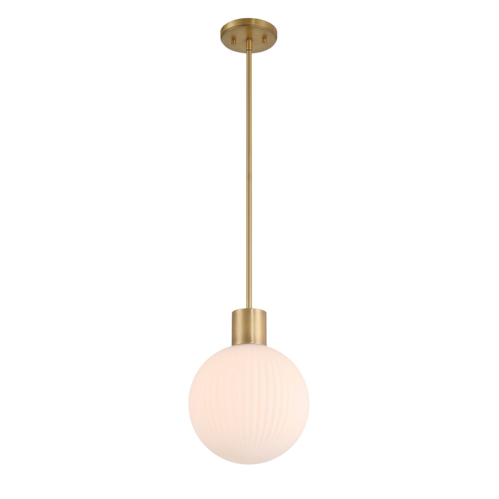 Fenton 10" Pendant, Legacy Brass Finish - Bees Lighting