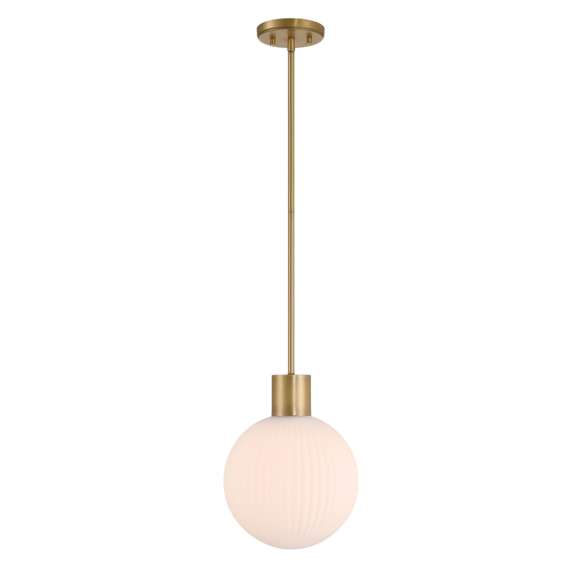 Fenton 10" Pendant, Legacy Brass Finish - Bees Lighting