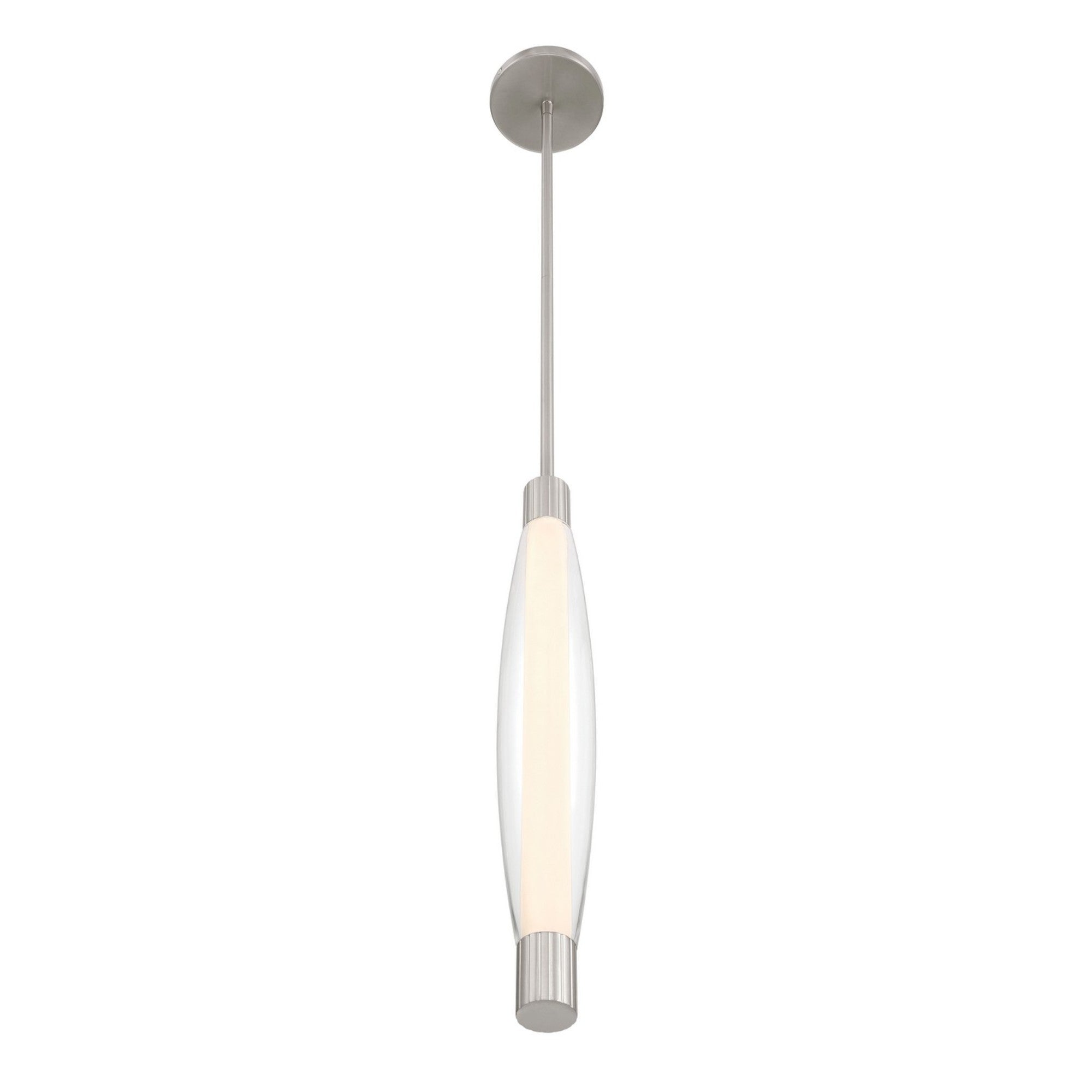Verto 3" LED Pendant, Brushed Nickel Finish - Bees Lighting