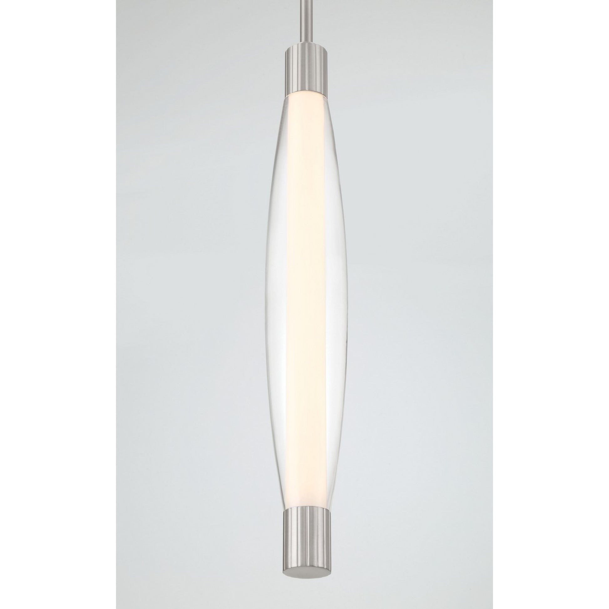 Verto 3" LED Pendant, Brushed Nickel Finish - Bees Lighting