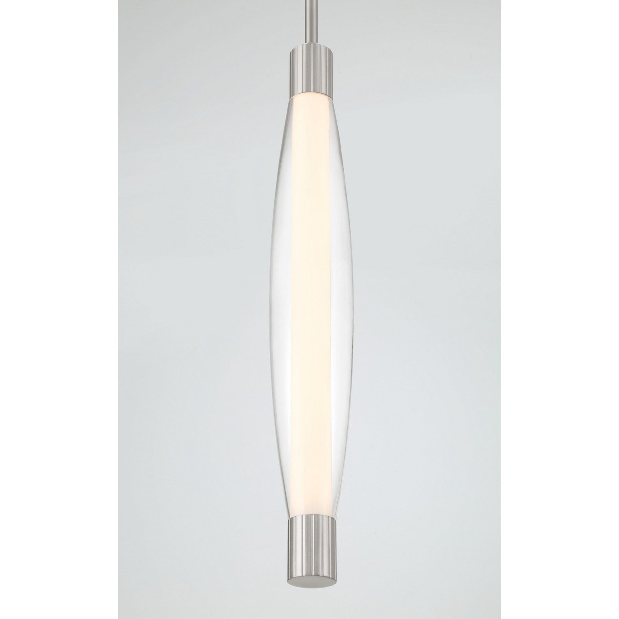 Verto 3" LED Pendant, Brushed Nickel Finish - Bees Lighting