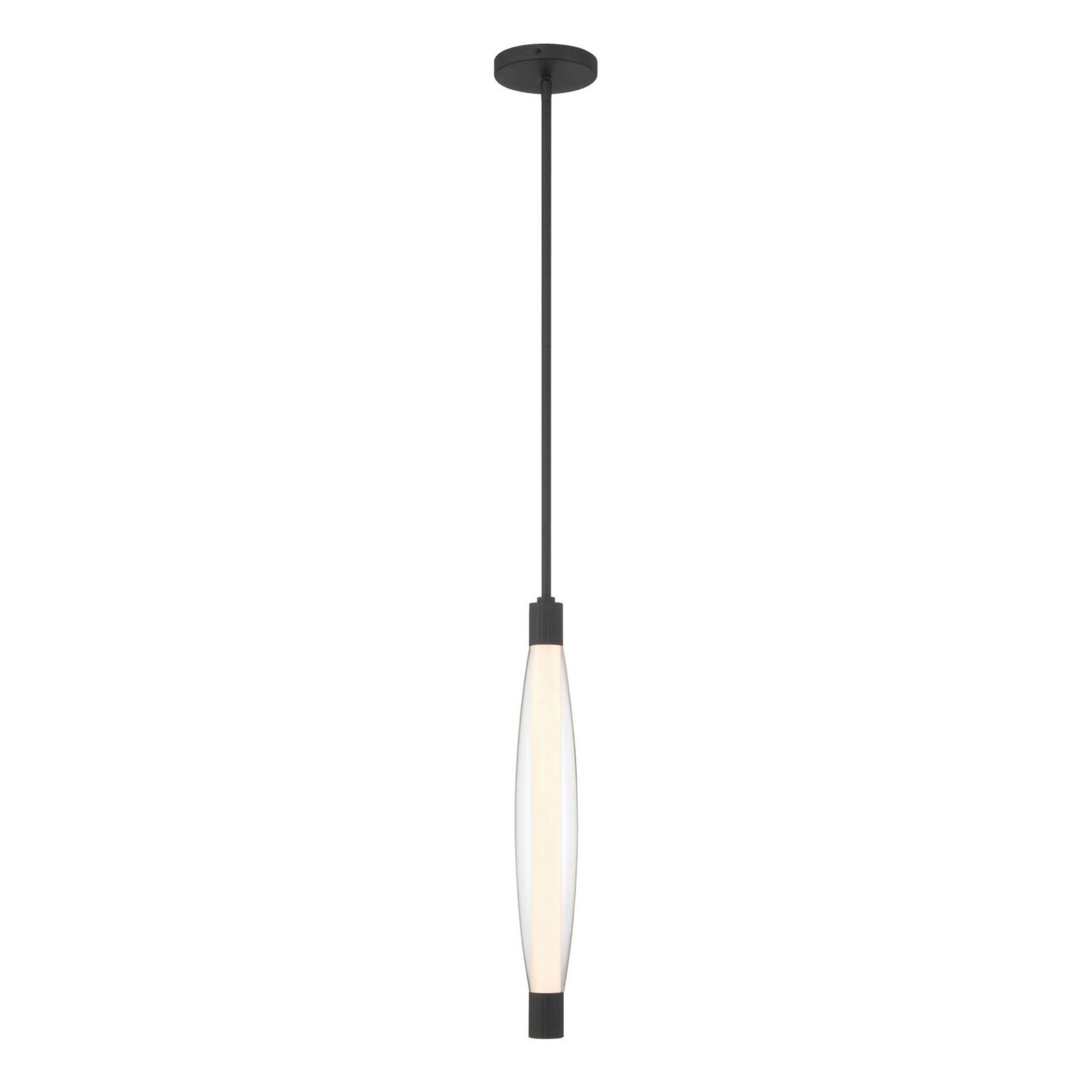 Verto 3" LED Pendant, Dark Matte Black Finish - Bees Lighting
