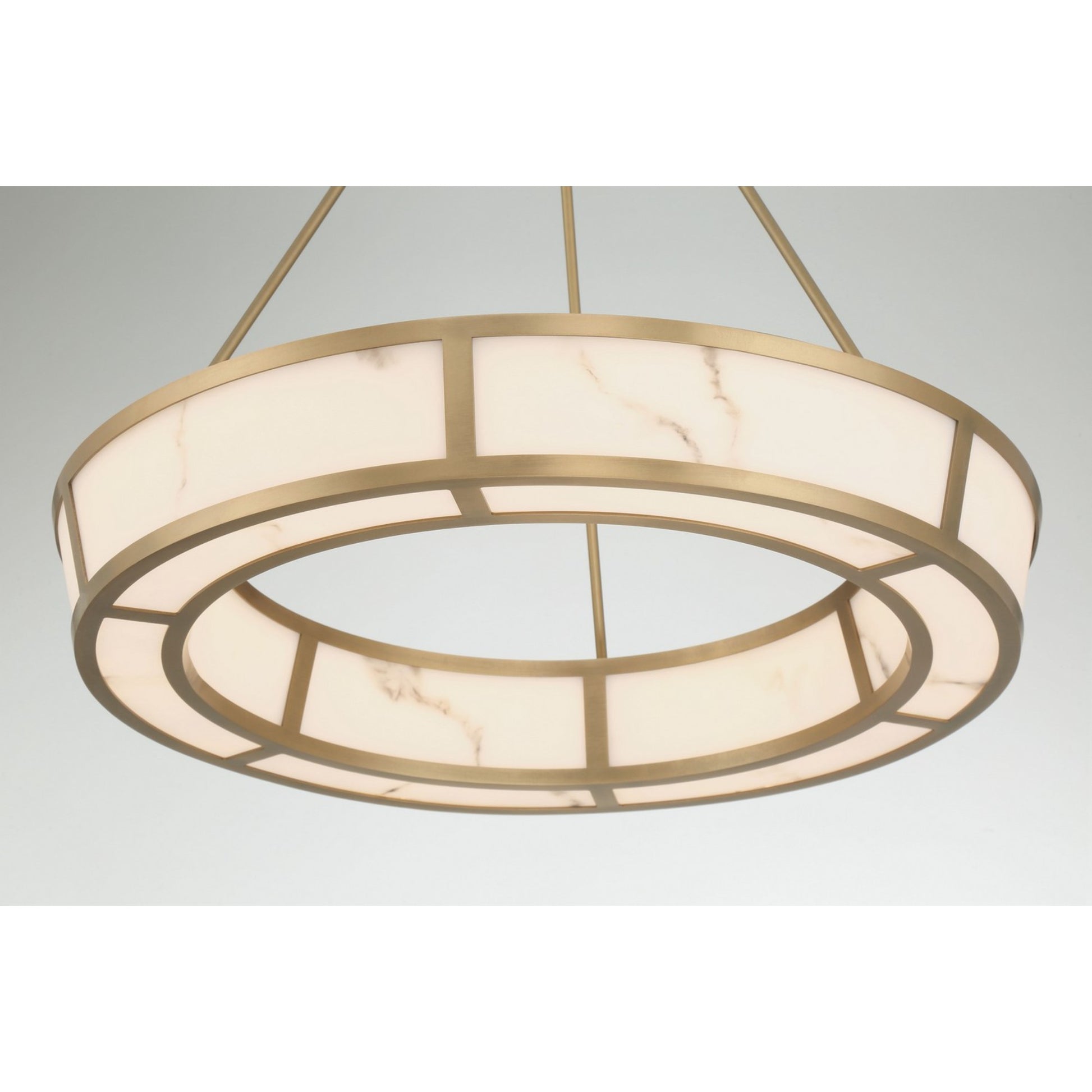 Velaris 24" LED Pendant, Legacy Brass Finish - Bees Lighting