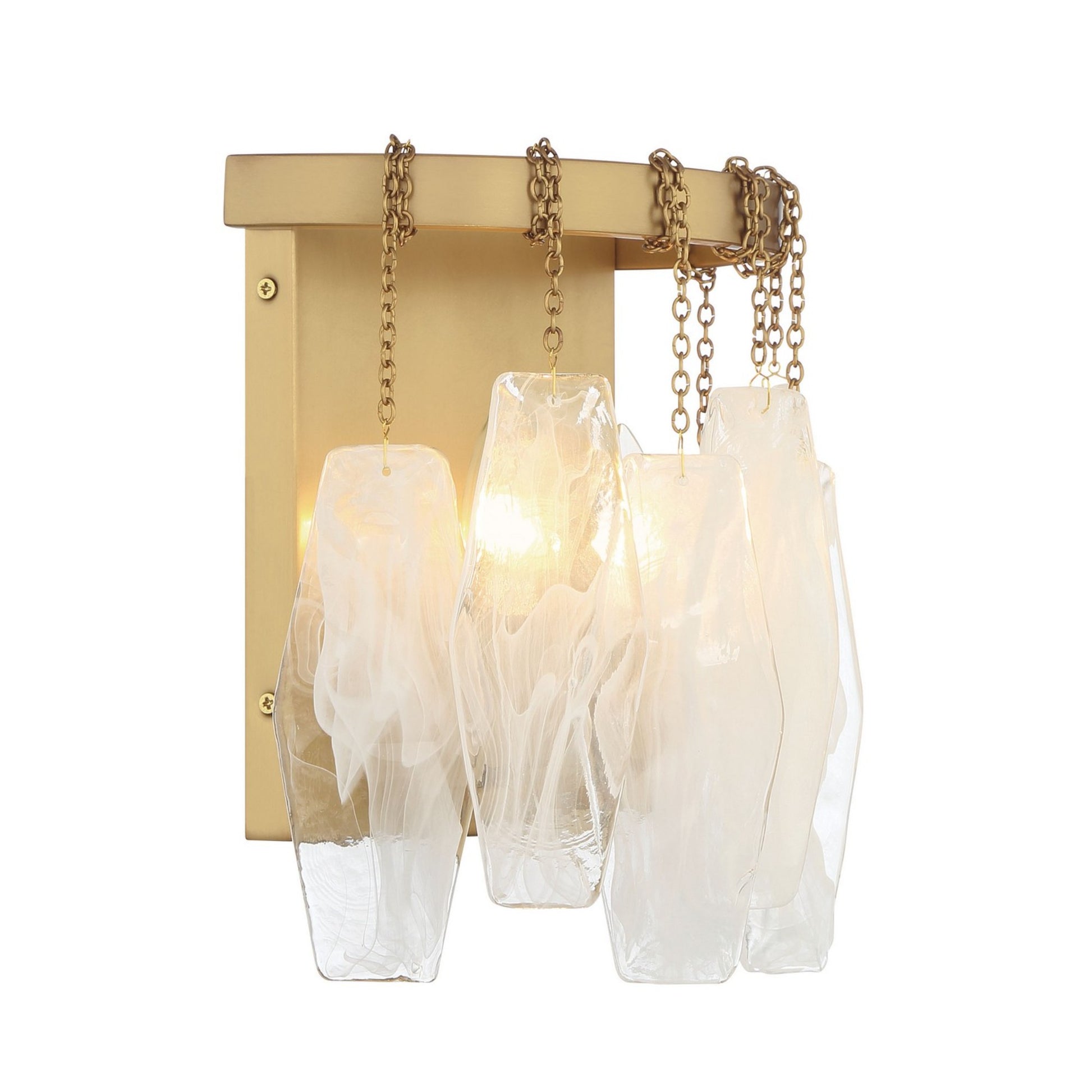 Willow 11" 2-Light Wall Sconce, Legacy Brass Finish - Bees Lighting