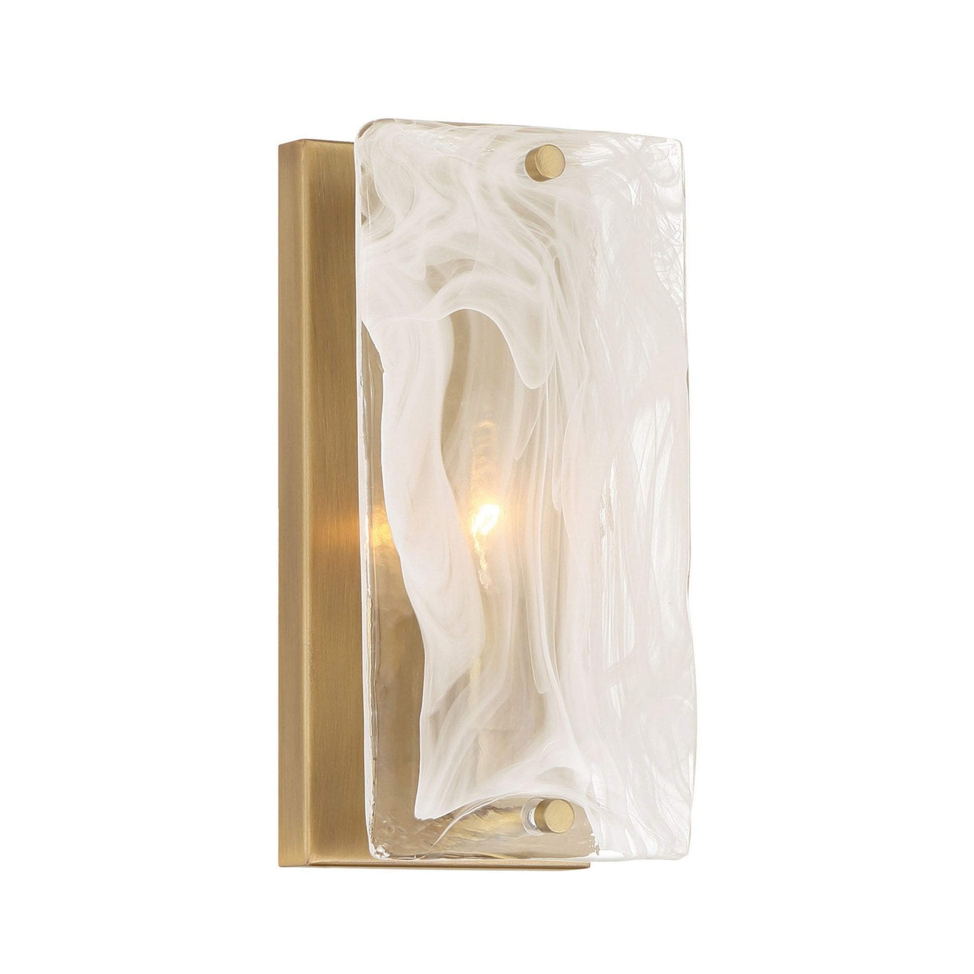 Veil 10" Wall Sconce, Legacy Brass Finish - Bees Lighting