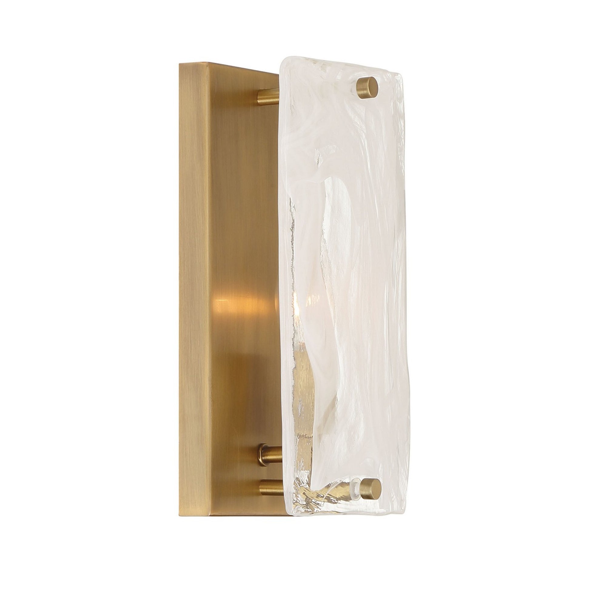 Veil 10" Wall Sconce, Legacy Brass Finish - Bees Lighting