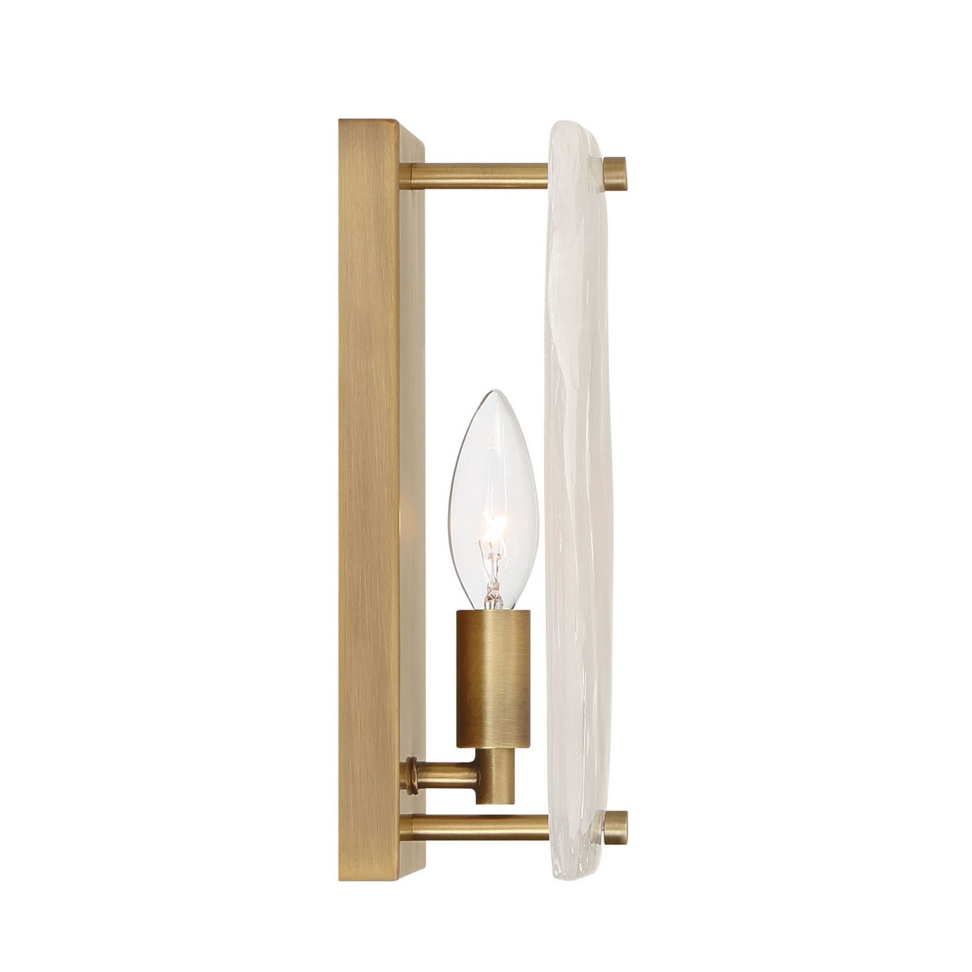 Veil 10" Wall Sconce, Legacy Brass Finish - Bees Lighting