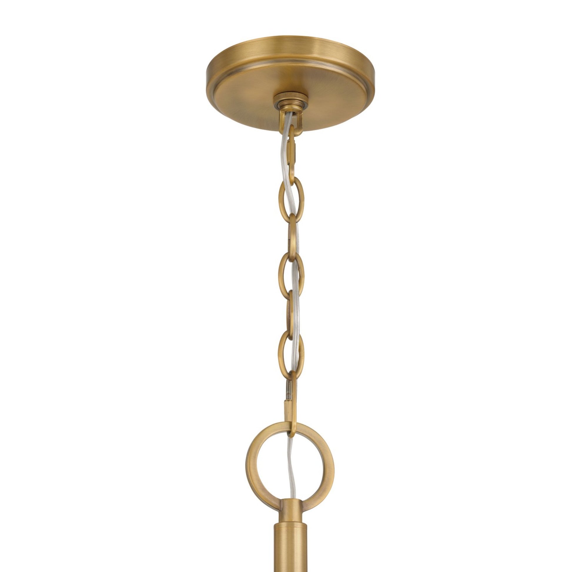Veil 36" 10-Light Pendant, Legacy Brass Finish - Bees Lighting