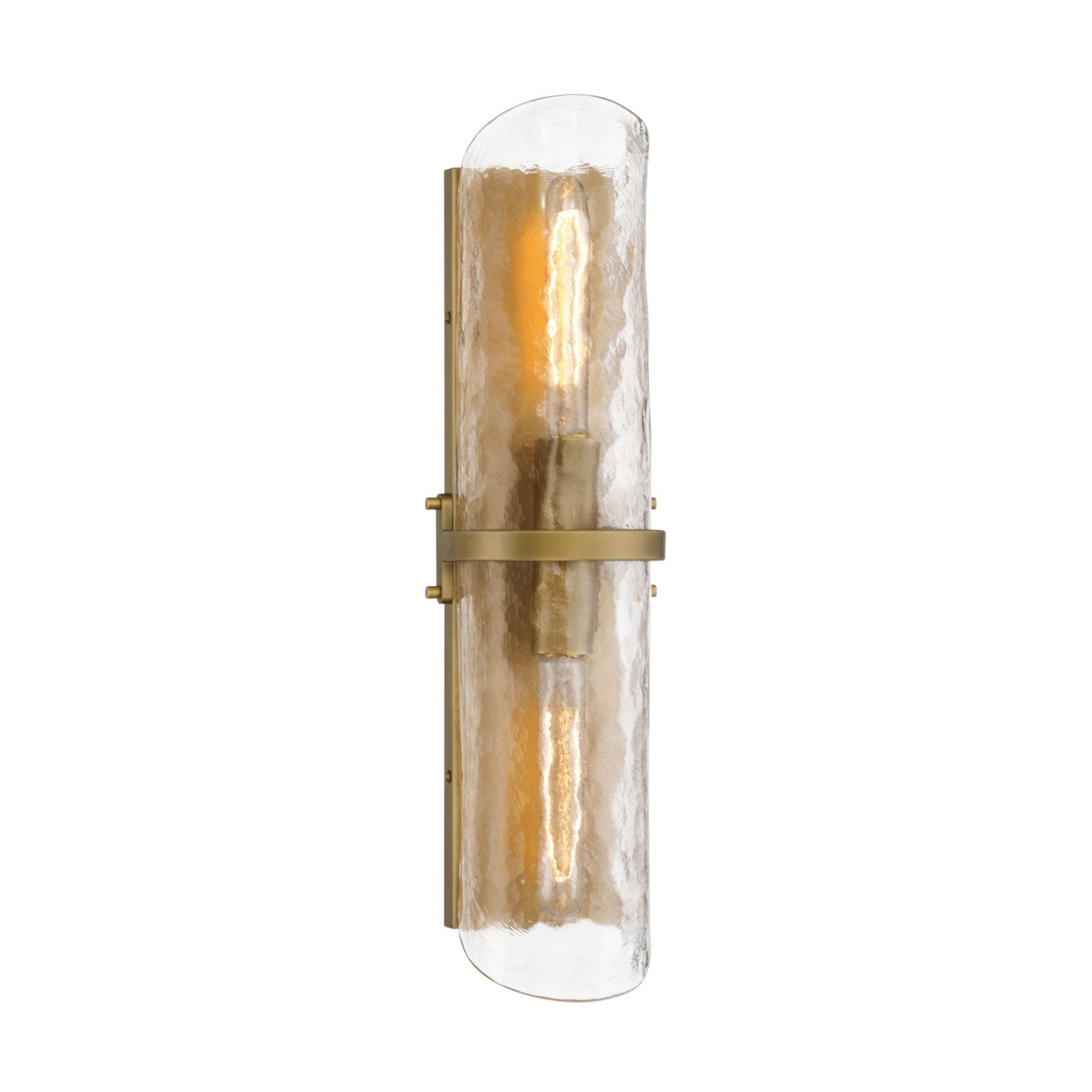 Elora 22" 2-Light Bathroom Vanity Light, Legacy Brass Finish - Bees Lighting